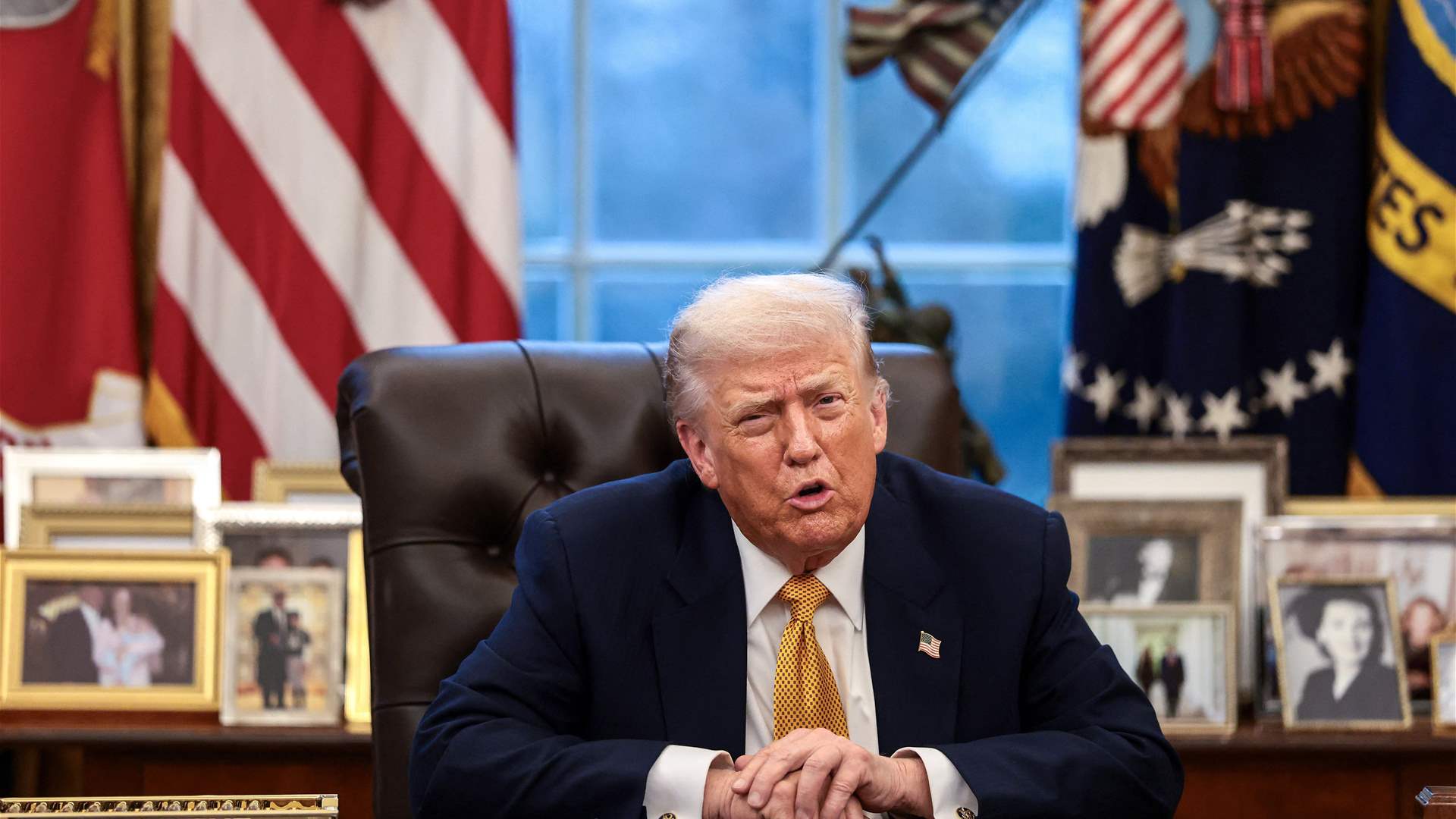 ترامب يصل إلى زوريخ للمشاركة في منتدى دافوس 