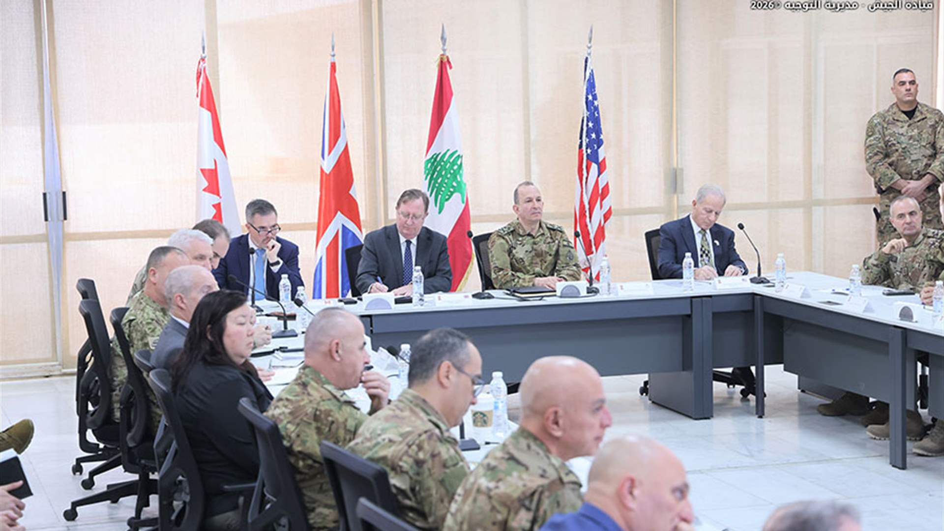 UK, US, and Canada reaffirm support for Lebanese Army border security efforts