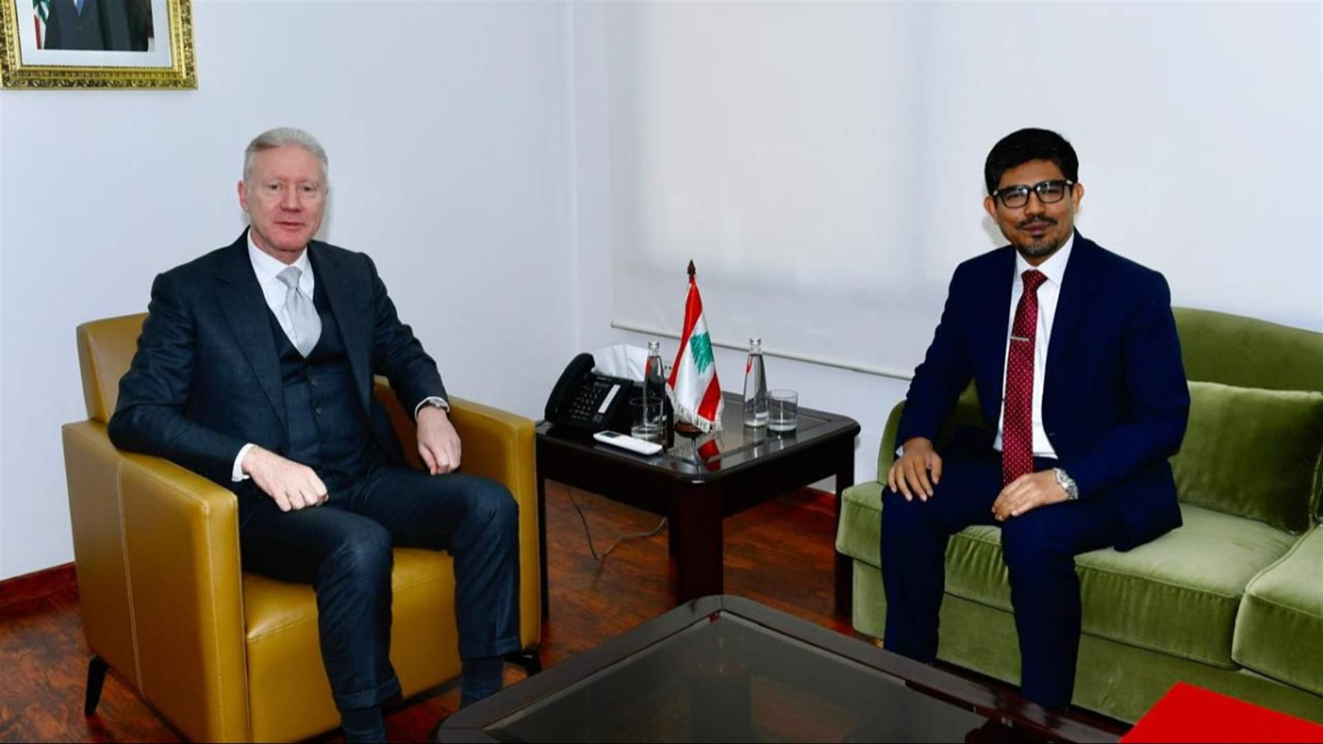 رجي تلقى دعوة من السفير الهندي للمشاركة في الاجتماع العربي-الهندي وطلب من السفير الروسي الضغط على إسرائيل