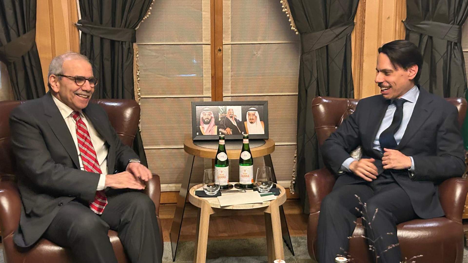 سلام اجتمع بوزير الخارجية السعودي... ثناء على جهود الحكومة 