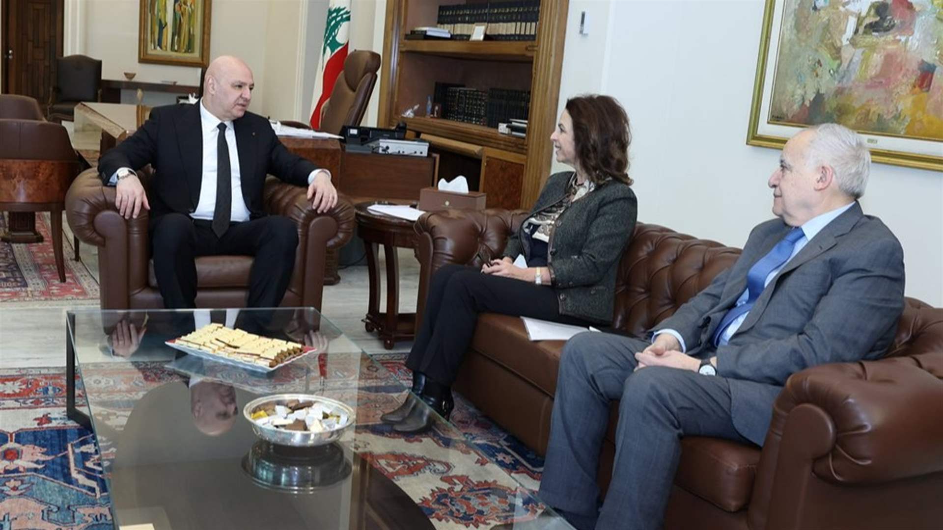 الرئيس عون تابع مع سلامة ولحود التحضيرات للنشاطات الثقافية والسياحية