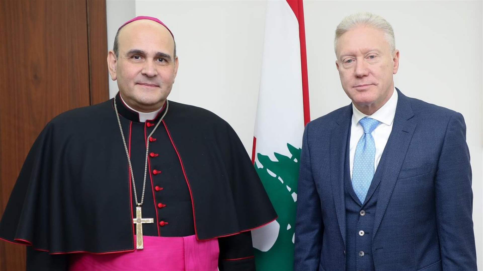 رجي لوفد من العرقوب مزارع شبعا مسؤولية الدولة ولن تتخلى عن أيّ شبرٍ منها