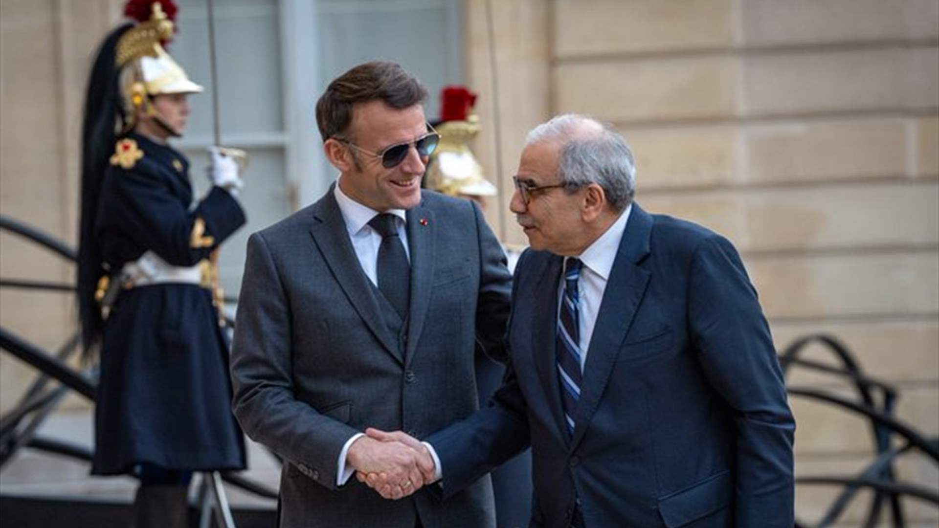 Macron says France stands by Lebanon, backs army support conference