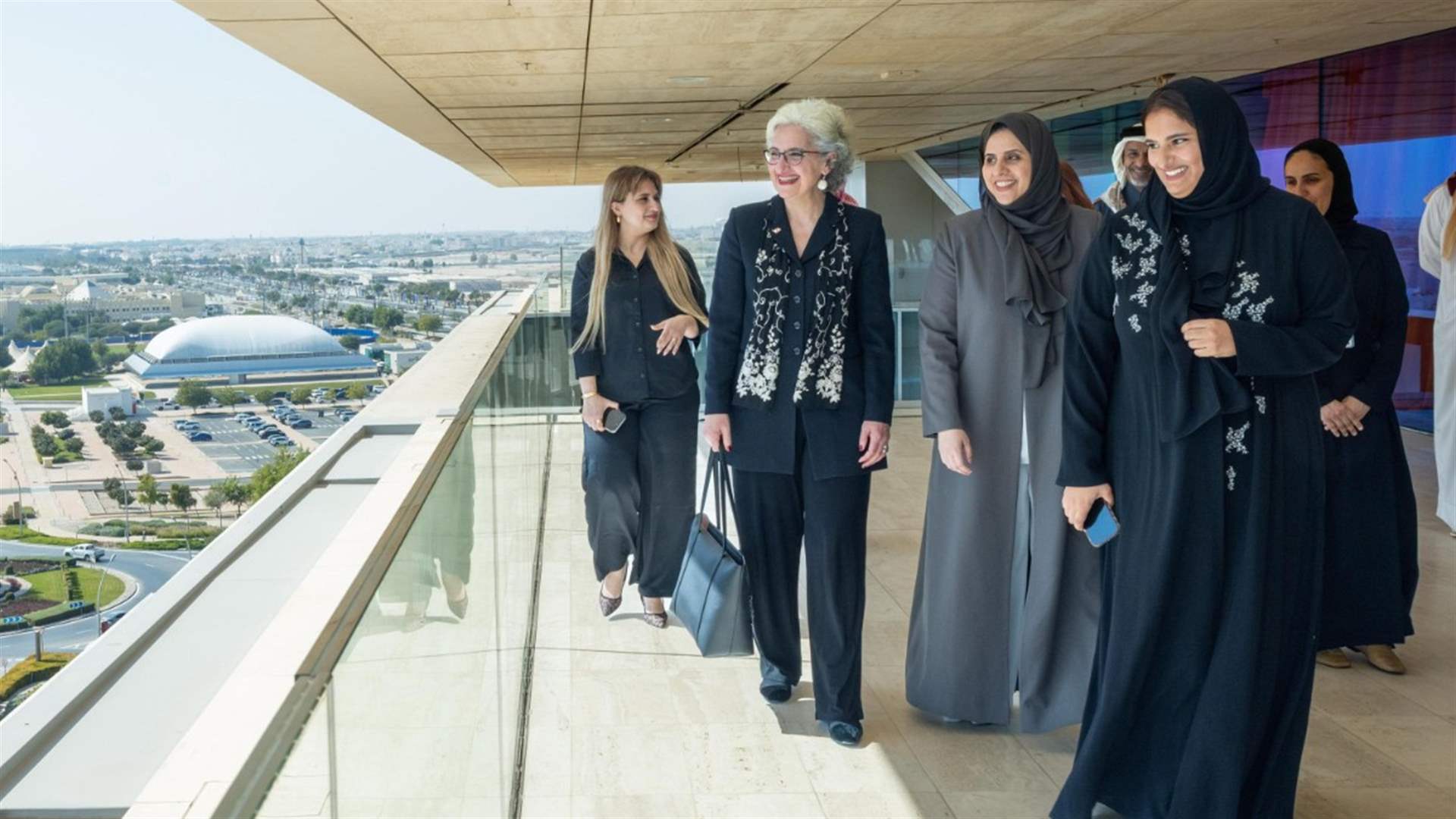 وزيرة التربية اختتمت زيارة لمؤسسة قطر للتربية والعلوم وتنمية المجتمع