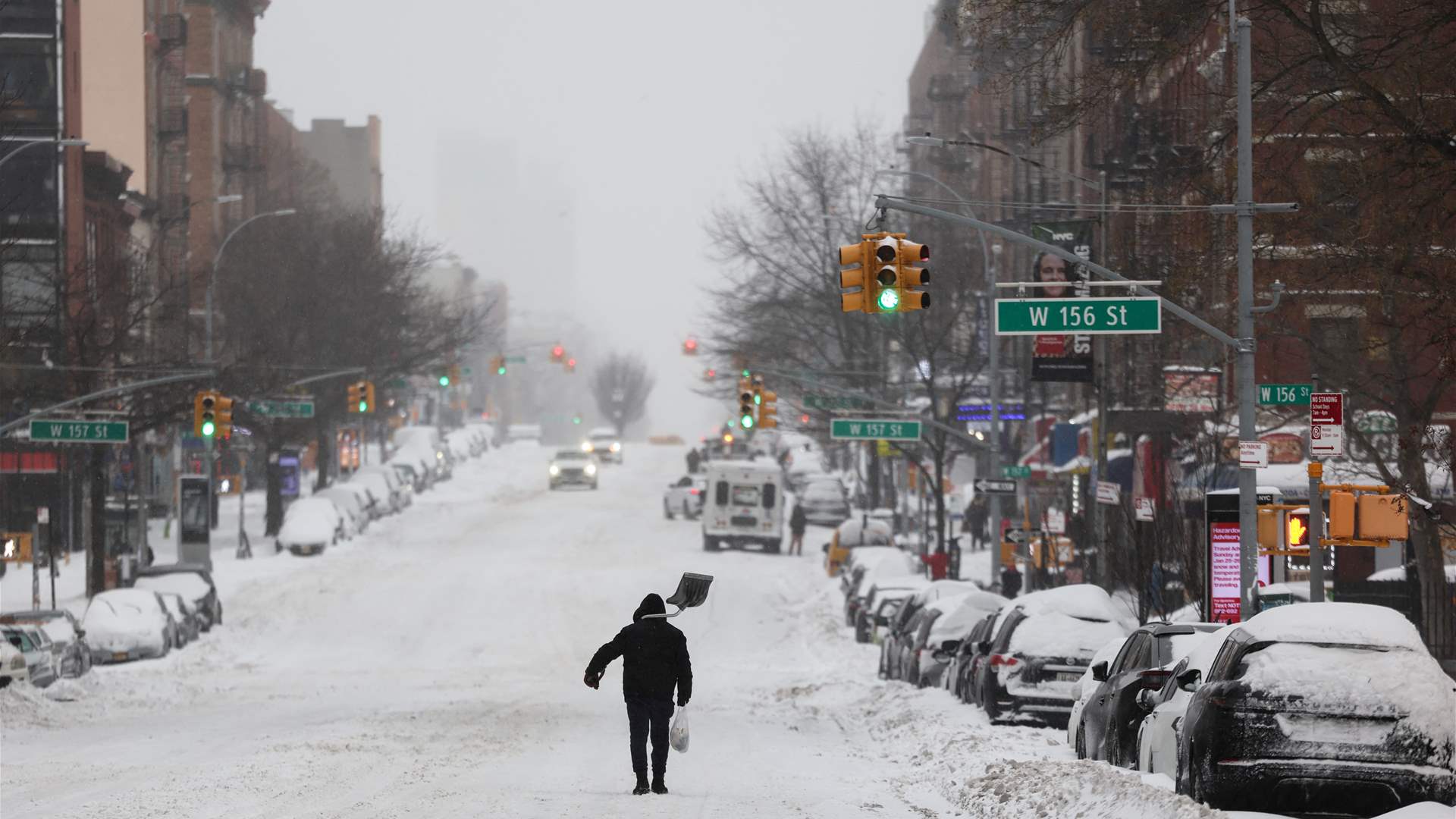 Historic winter storm pounds US from south to northeast