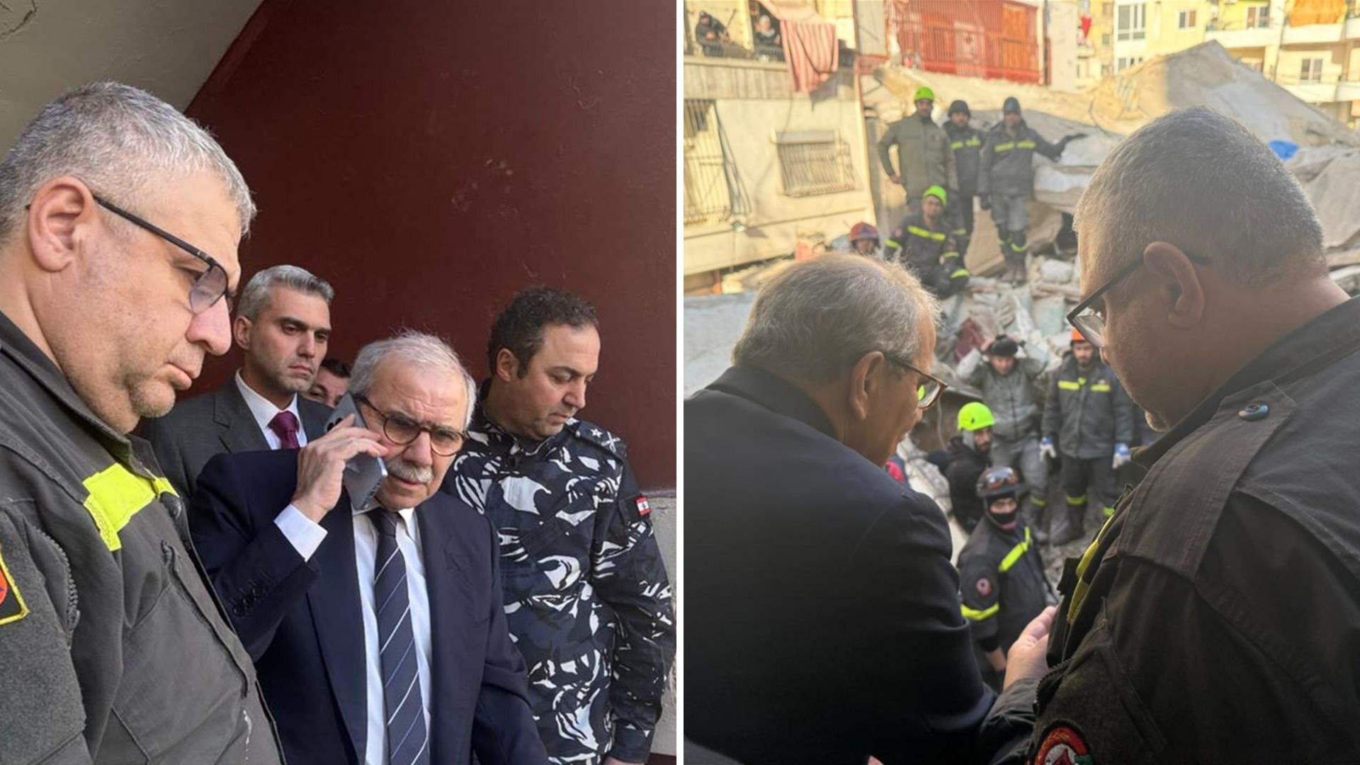 Lebanon’s PM inspects Tripoli collapse, pledges action on unsafe buildings