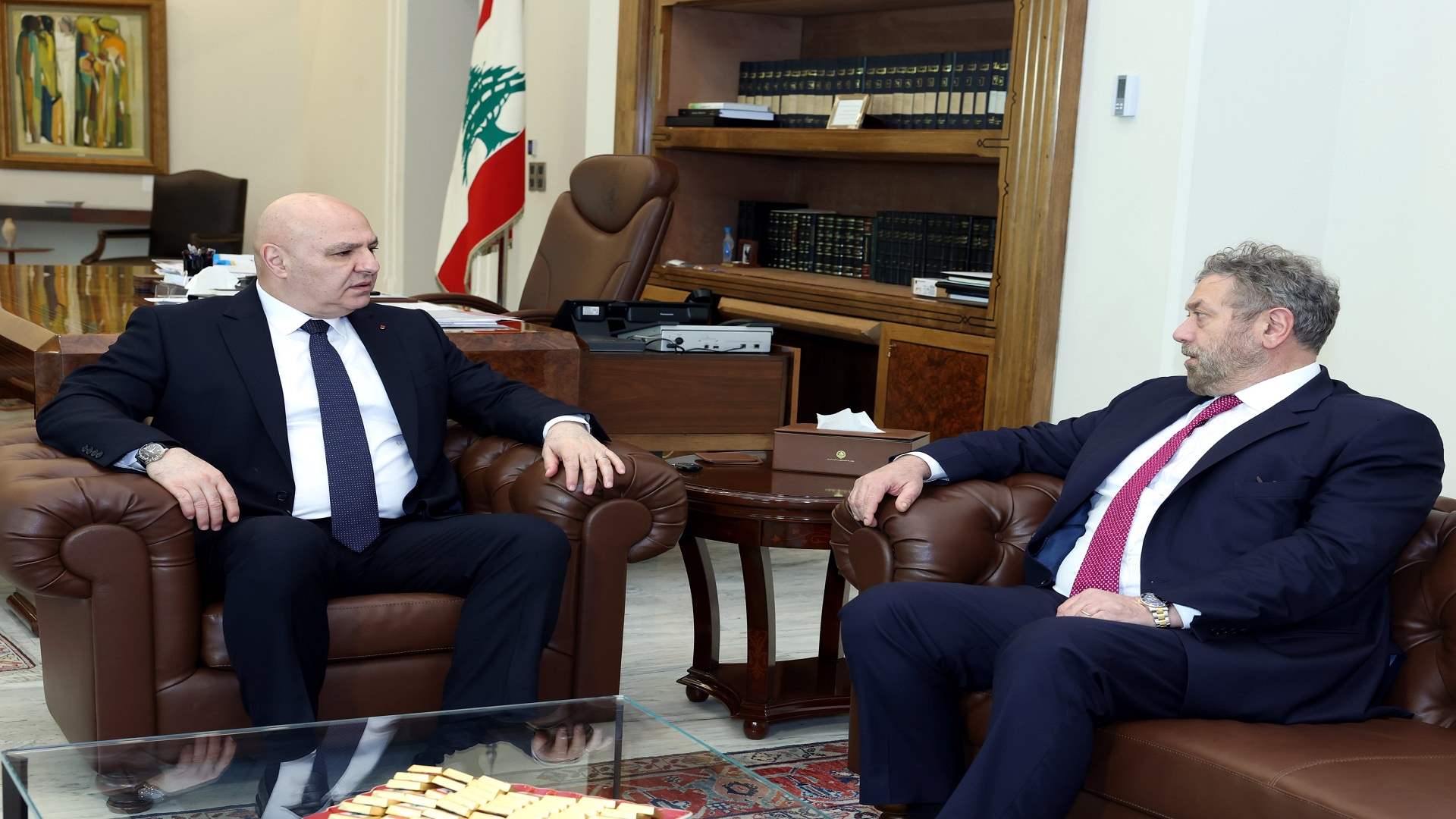 الرئيس عون إستقبل ضاهر وافرام والعريضي