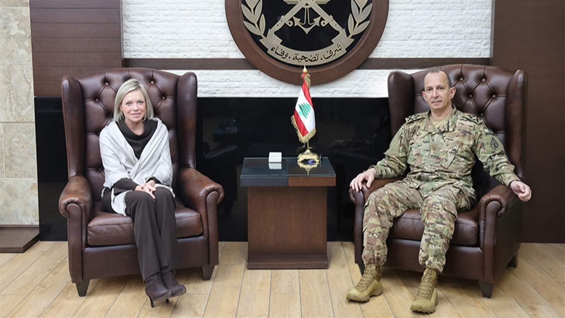 هيكل بحث مع قائد قوة المهام الأميركية والمنسقة الأممية في سبل دعم الجيش