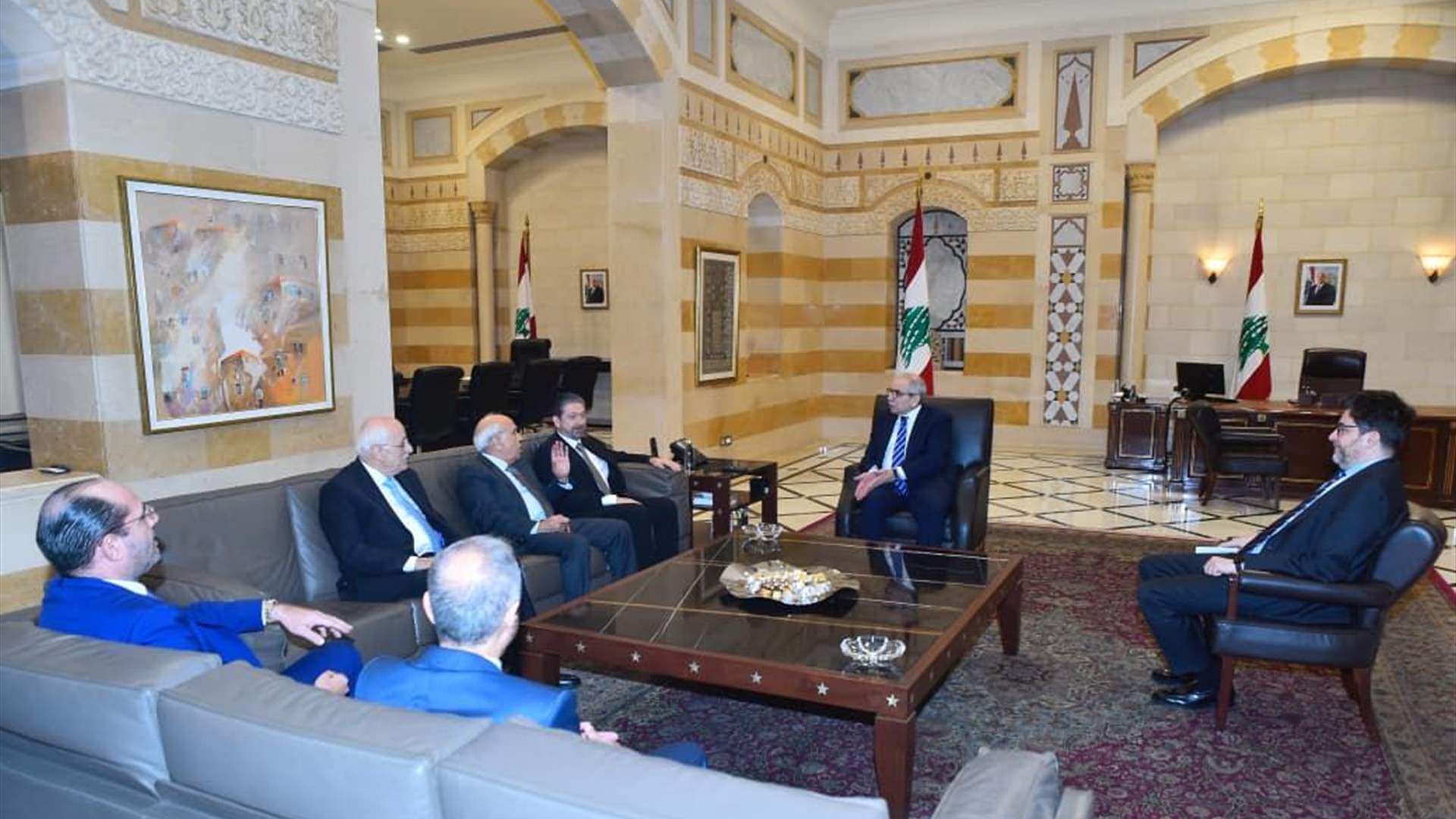 رئيس الحكومة استقبل نواب "التوافق الوطني" كرامي: من يهدد بالحرب الأهلية أو بالفتنة الداخلية لا يخدم إلا العدو