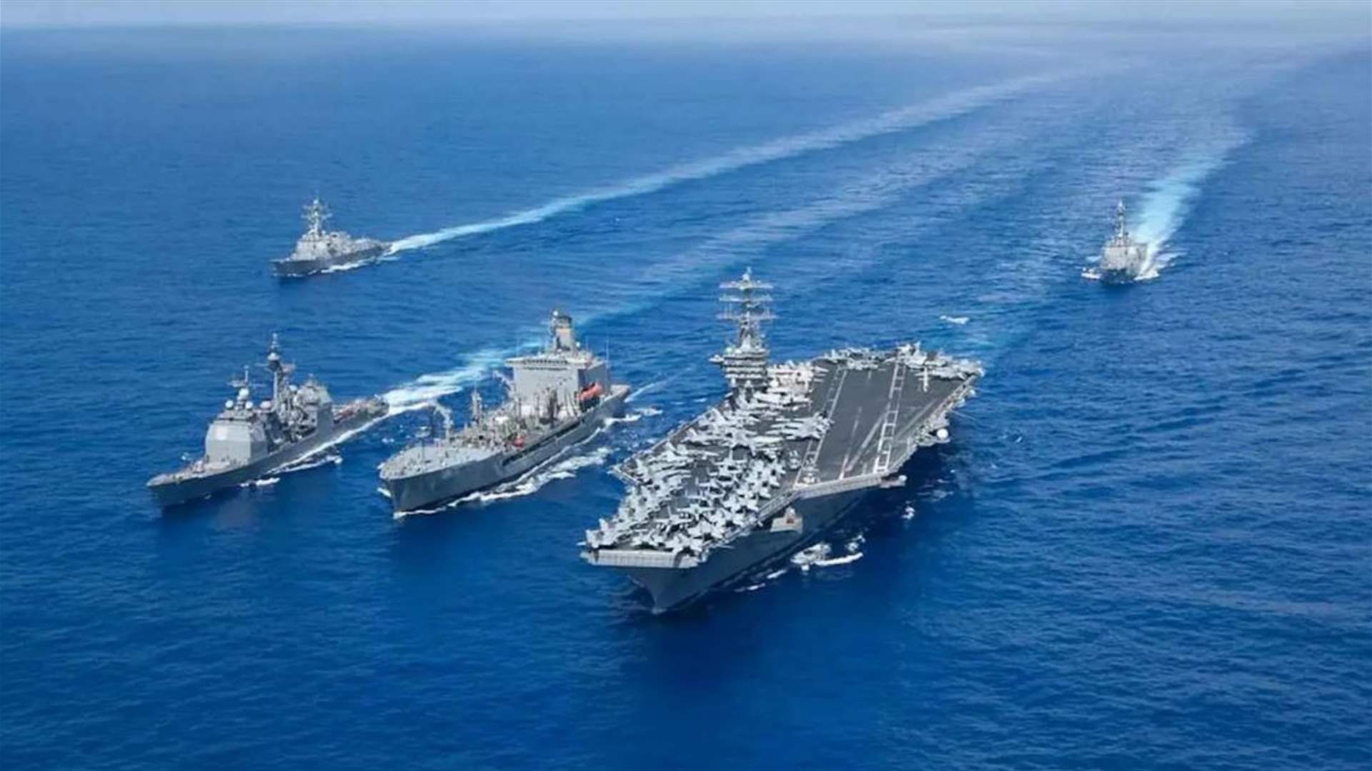 عشر قطع بحرية أميركية في الشرق الأوسط بعد تهديد إيران