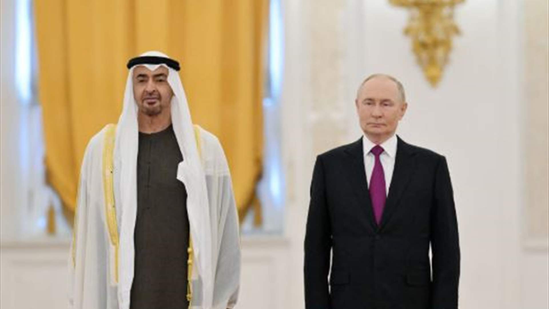 بوتين لرئيس الإمارات: أتطلع لمناقشة التوتر المرتبط بإيران معكم
