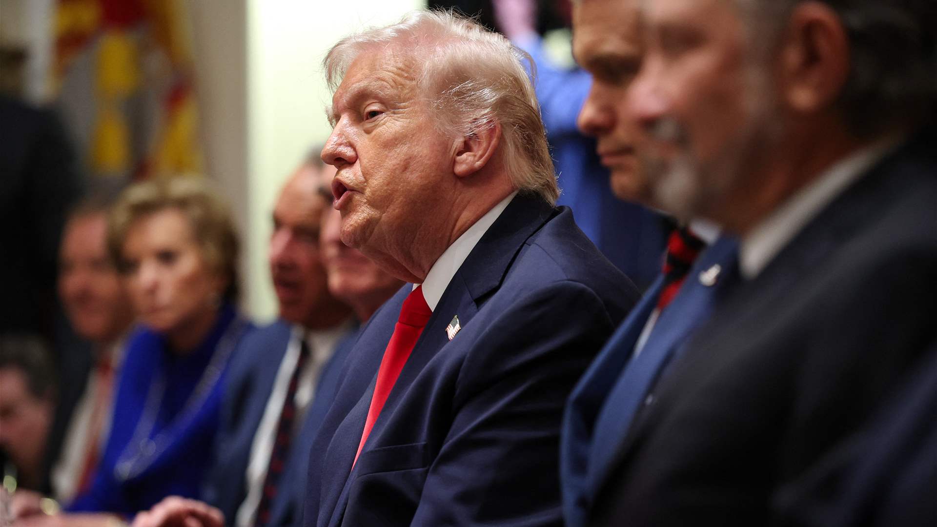 Trump says 'looks like' Hamas will disarm