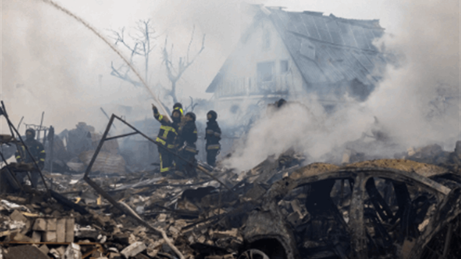 Ukraine says Russia launched one missile, over 100 drones overnight