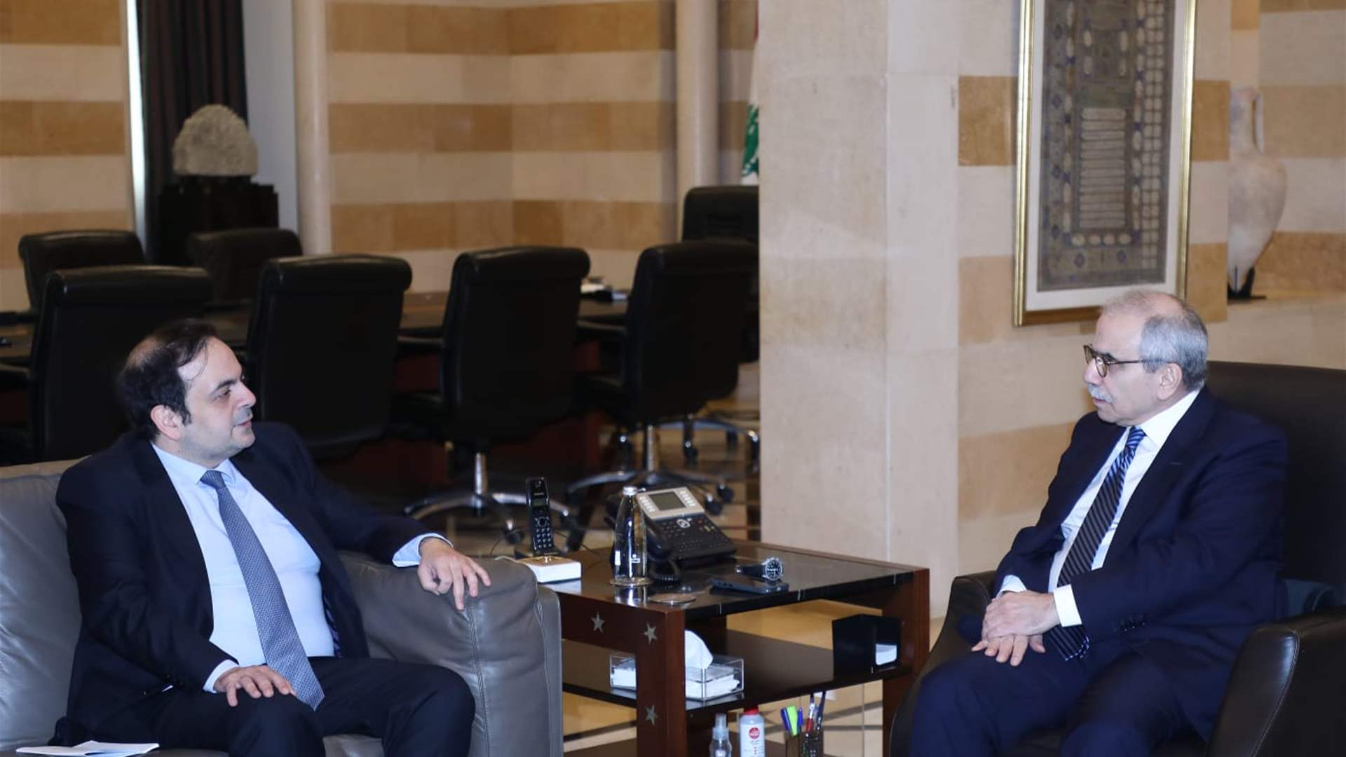 سلام عرض مع النائب ناصر اوضاع طرابلس والشمال الانمائية