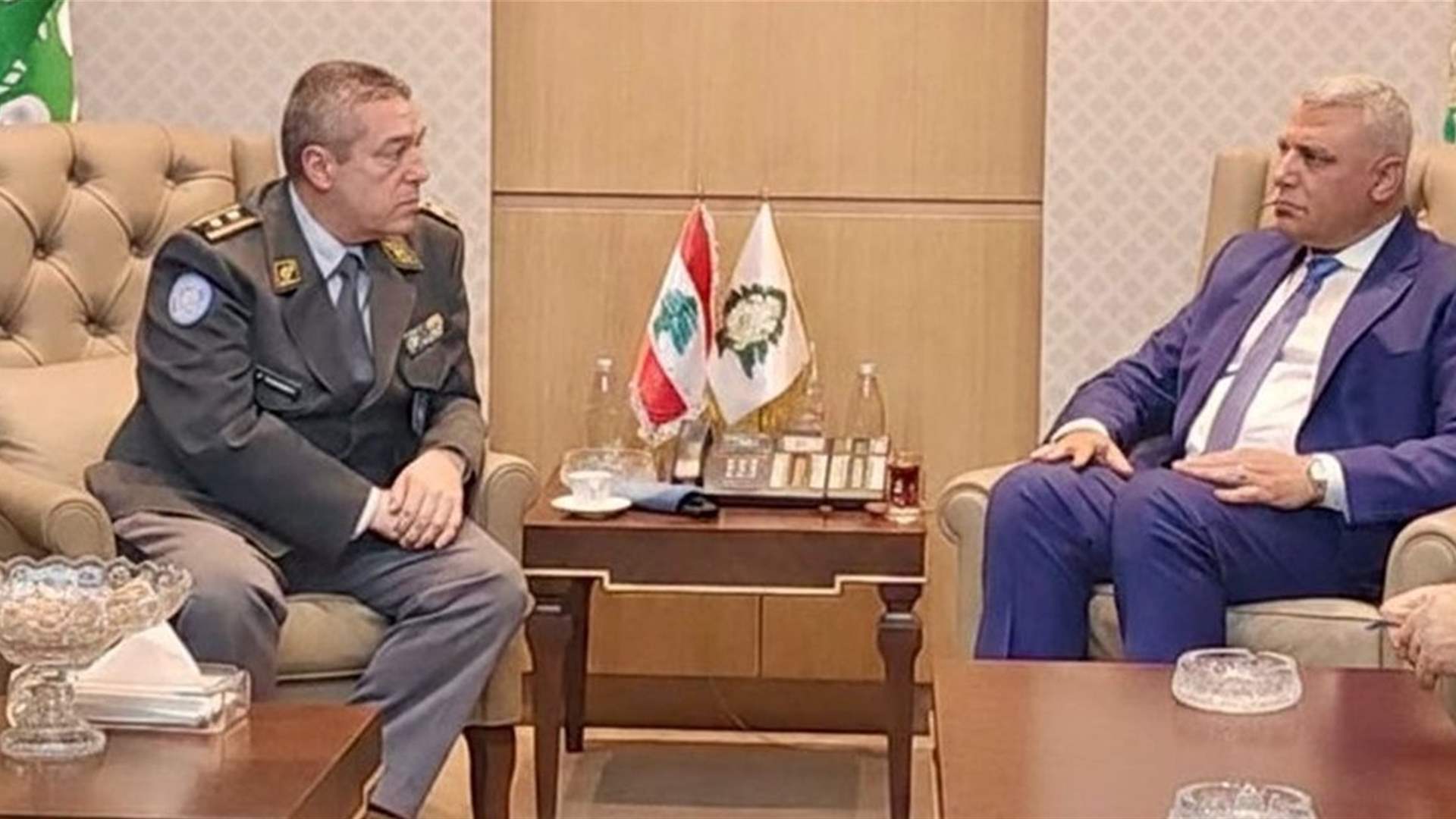 اللواء شقير استقبل رئيس بعثة هيئة الأمم المتحدة لمراقبة الهدنة