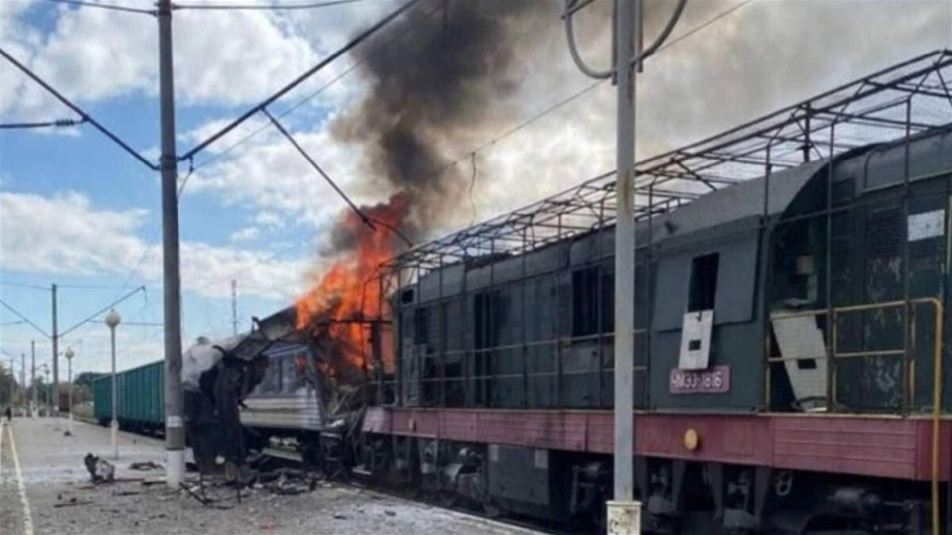 زيلينسكي: روسيا تركز ضرباتها على السكك الحديد في أوكرانيا