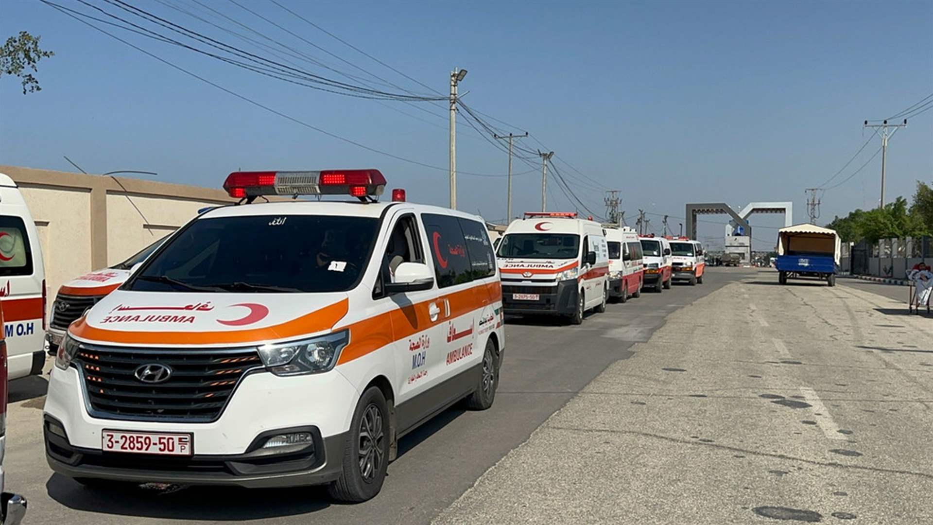 منظمة الصحة: إجلاء أول 5 مرضى من غزة عبر معبر رفح أمس 