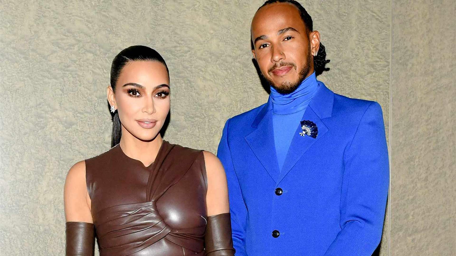 علاقة عاطفية أم مجرّد صداقة... شائعات جديدة تلاحق كيم كارداشيان ولويس هاملتون!