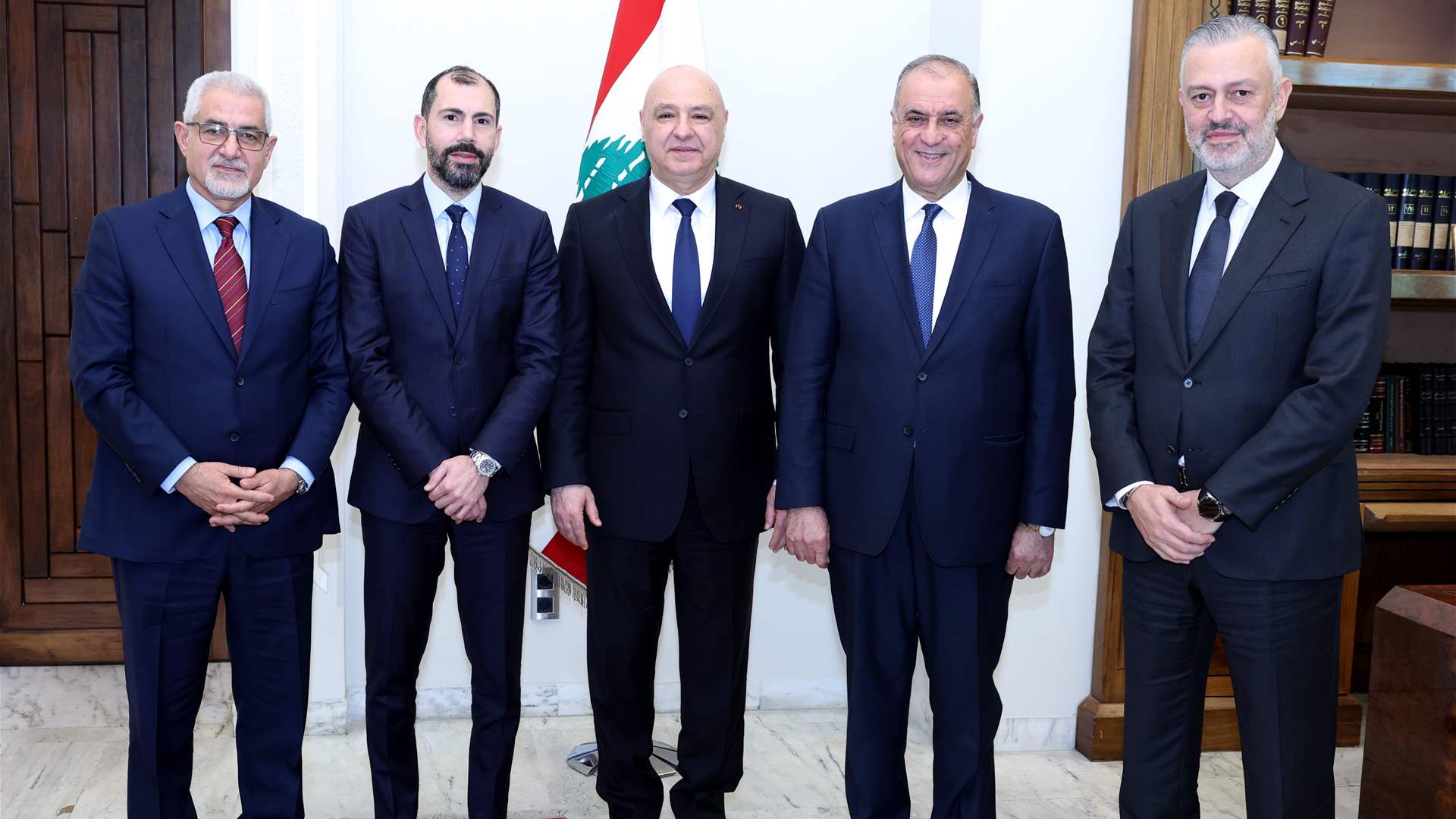 وفد من "الاعتدال الوطني" التقى الرئيس عون... سليمان: أكدنا دعم المواقف الوطنية لرئيس الجمهورية ولا سيّما في ما يتعلّق بمسألة حصرية السلاح