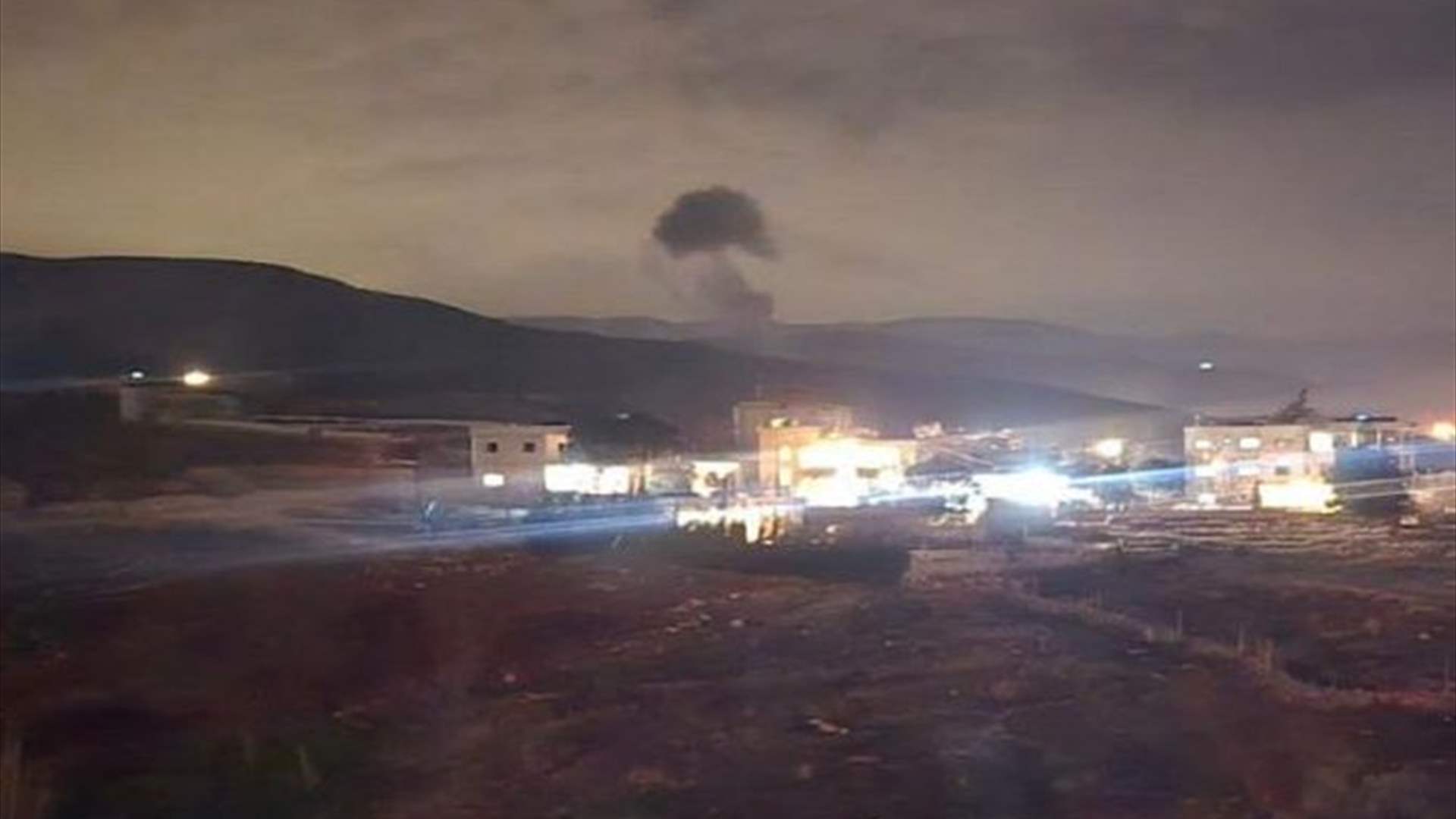 Israeli military strikes alleged Hezbollah weapons depots across Lebanon