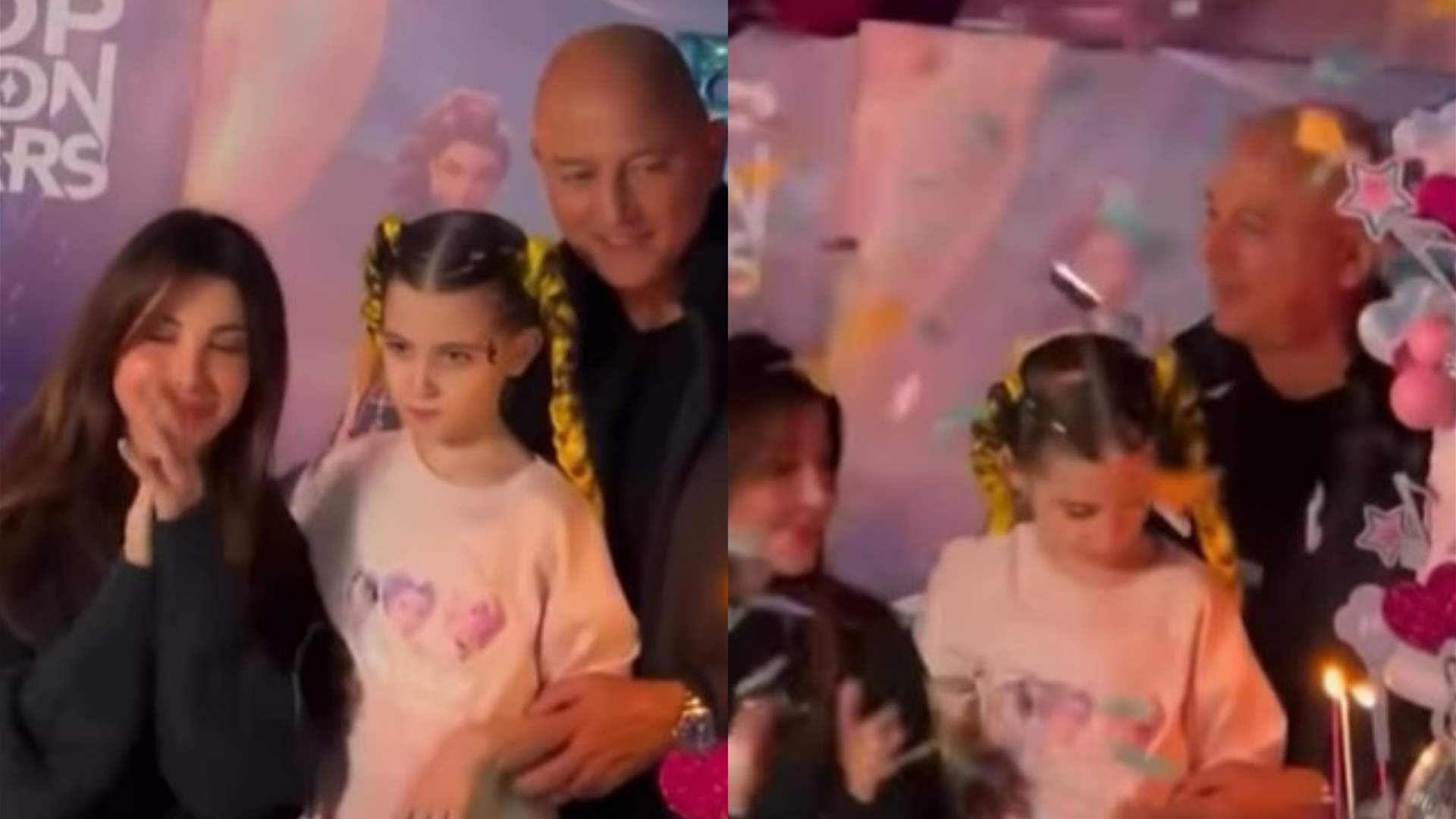 نانسي عجرم تحتفل بعيد ميلاد ابنتها ليا (فيديو)