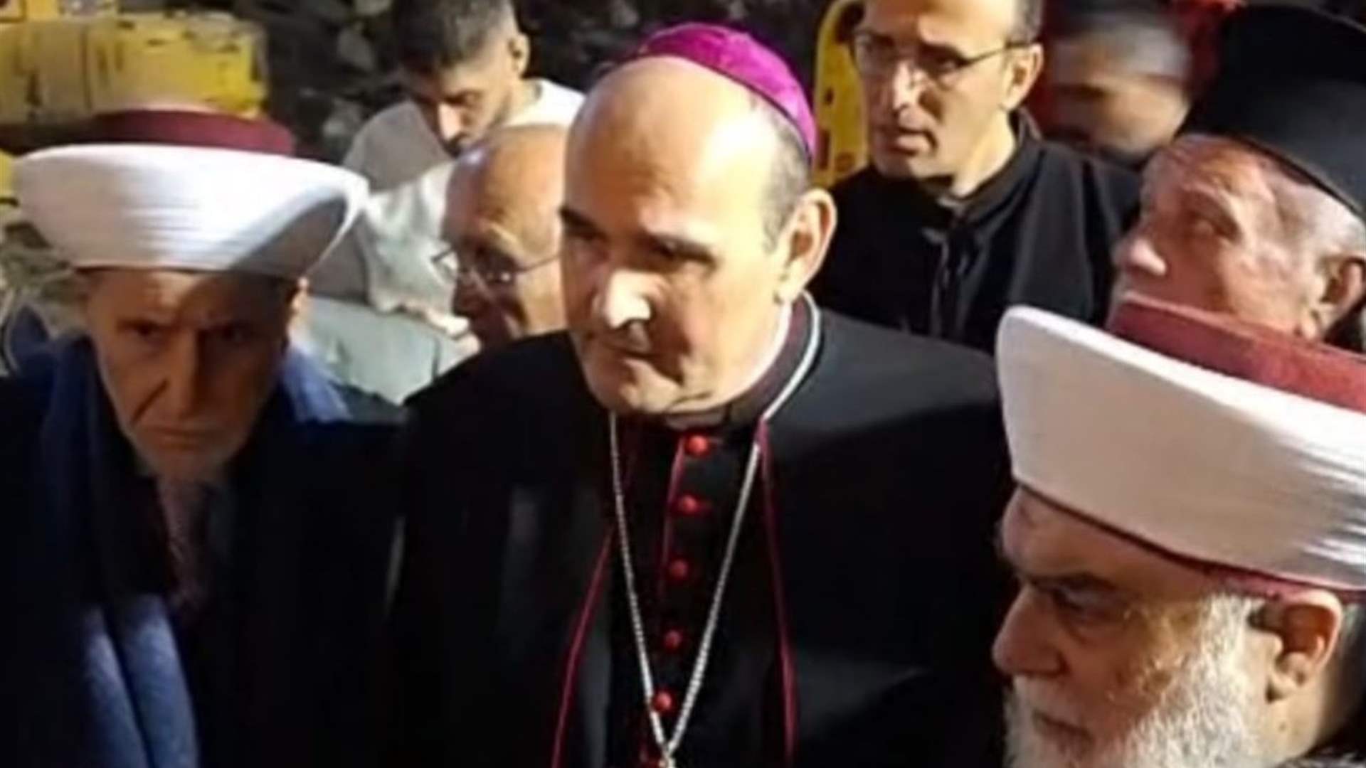 السفير البابوي ينقل تضامن البابا مع طرابلس ويعلن النية لعقد مؤتمر يعالج معضلة المباني المتصدعة في طرابلس