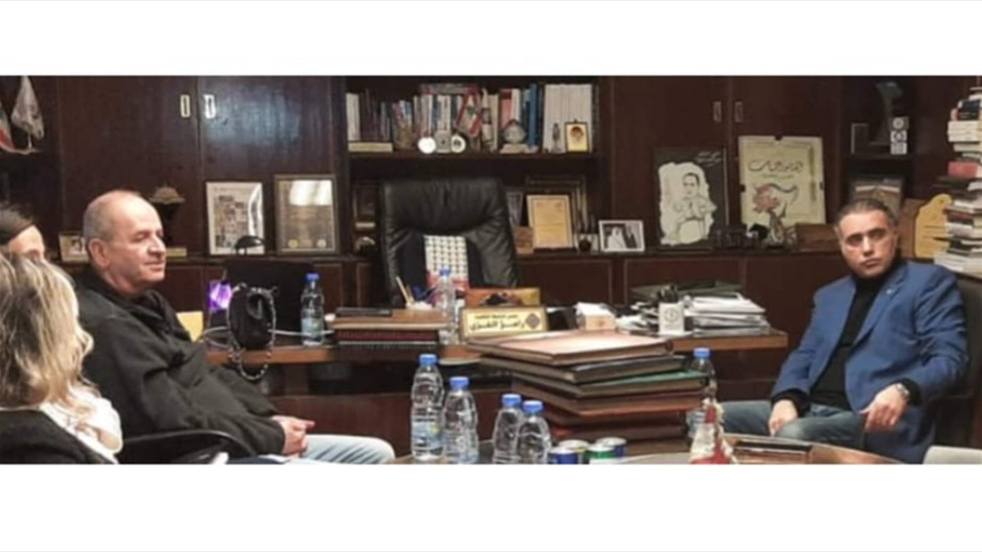 الفري يستقبل بيار الضاهر ويبحثان أوضاع طرابلس وتعزيز دور الإعلام الثقافي