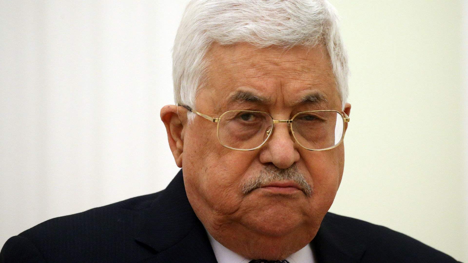 Palestinian leader Abbas urges 'firm' US response to Israel plan for West Bank