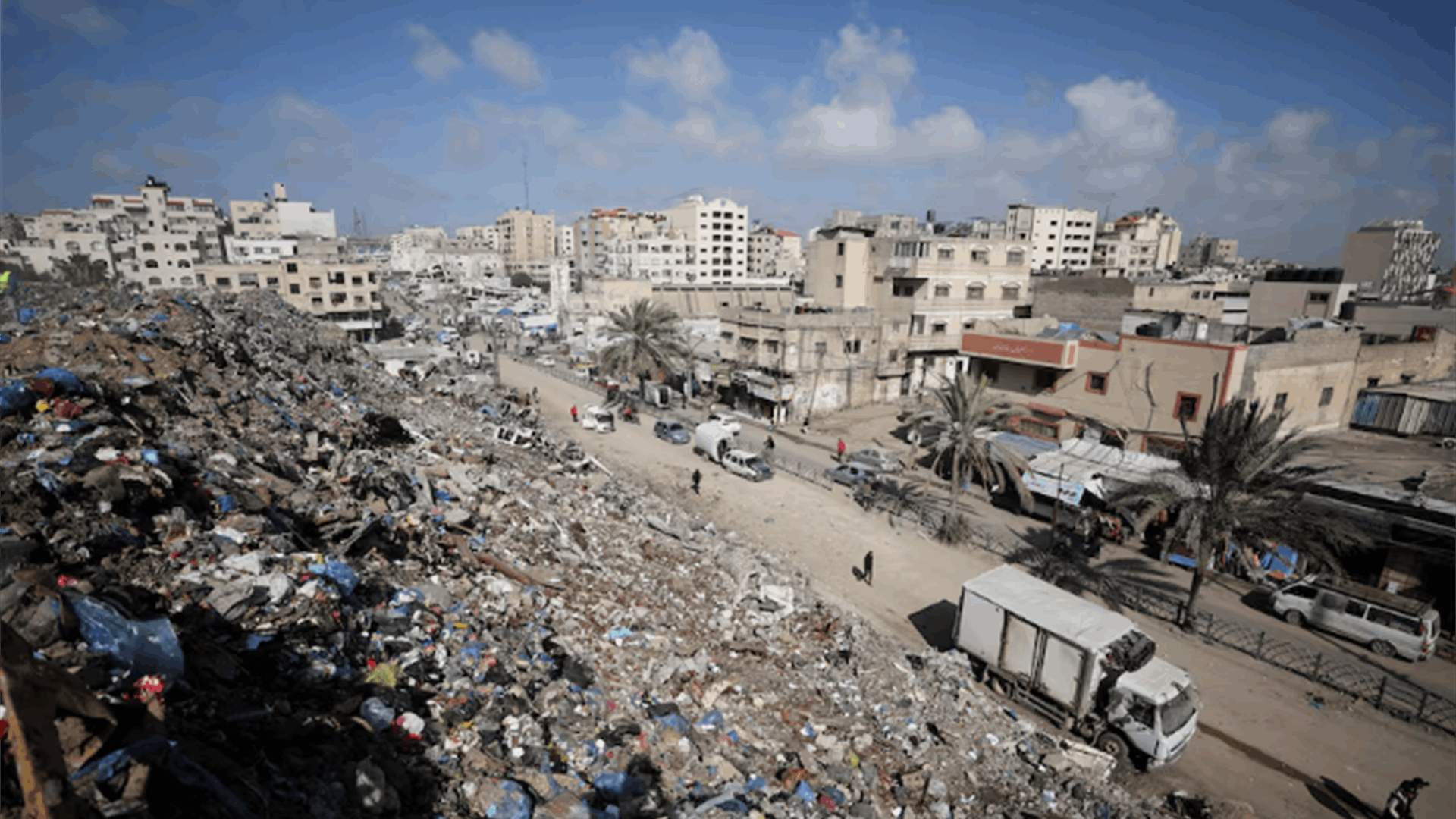 UN agency begins clearing huge Gaza City waste dump as health risks mount