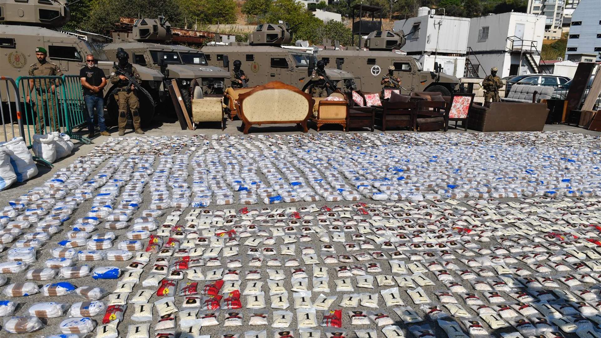 لبنان يقترب من تفكيك منظومة المخدرات... (الأنباء الكويتية)