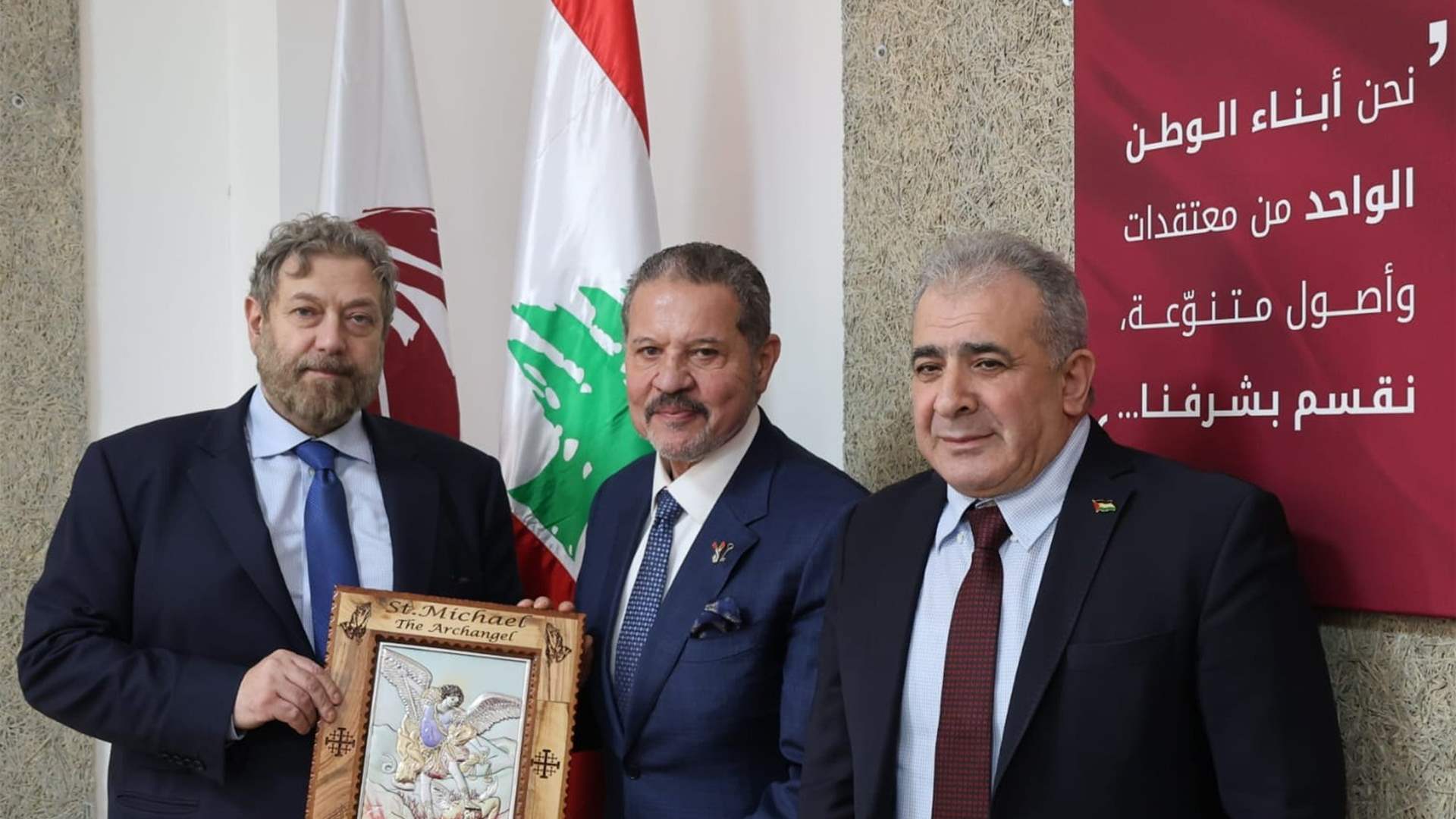 افرام استقبل الممثل الخاص للرئيس الفلسطيني: تنقية الذاكرة التاريخيّة واجبٌ على أبناء الخير والإرادة الصالحة