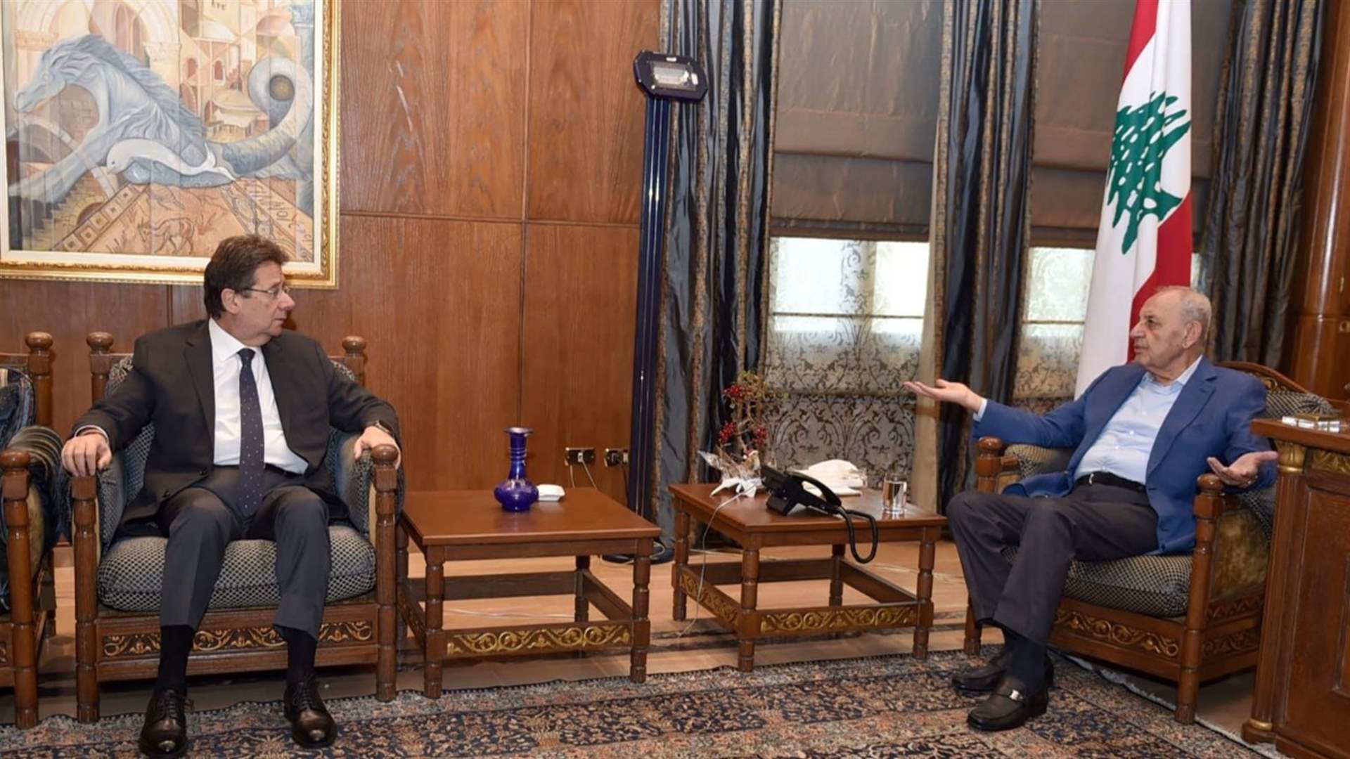 كنعان بعد لقائه بري: الإجراءات للقطاع العام ضرورية شرط عدالتها والتضحية بحقوق المودعين غير واردة