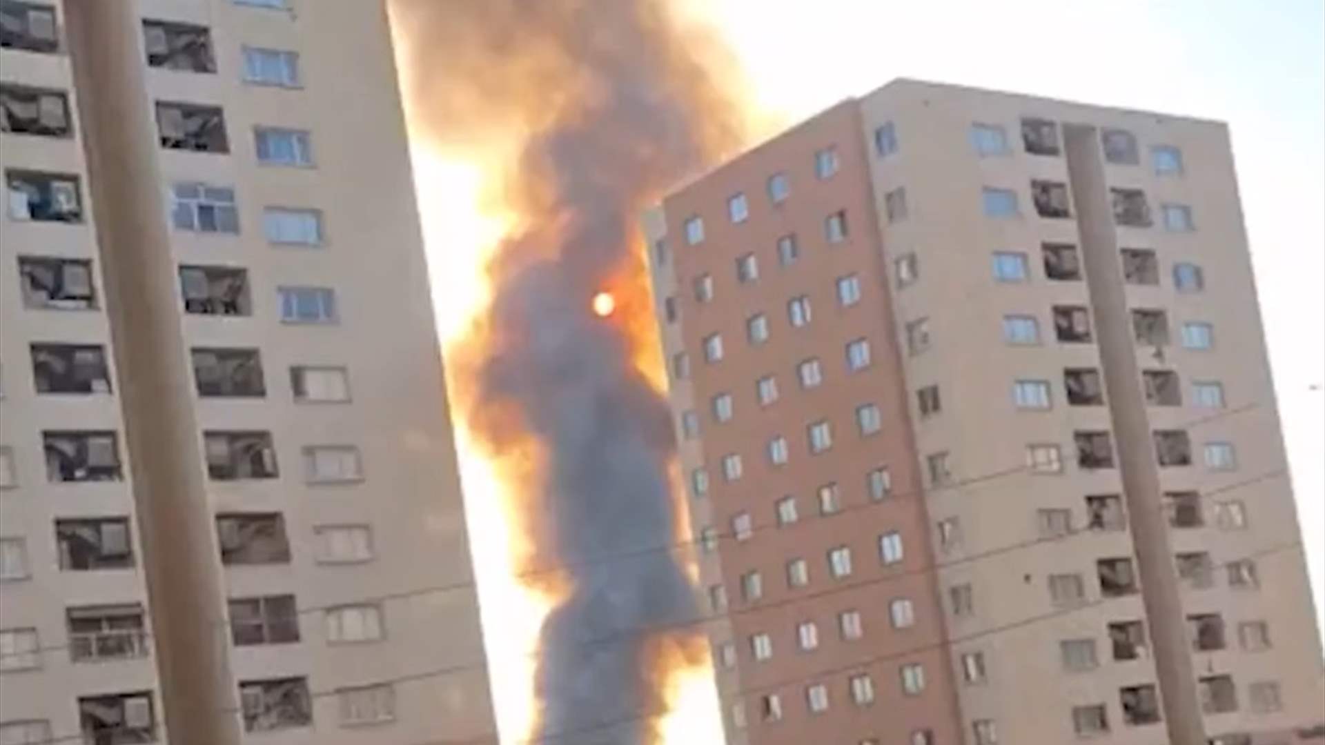 إعلام رسمي: اندلاع حريق قرب طهران