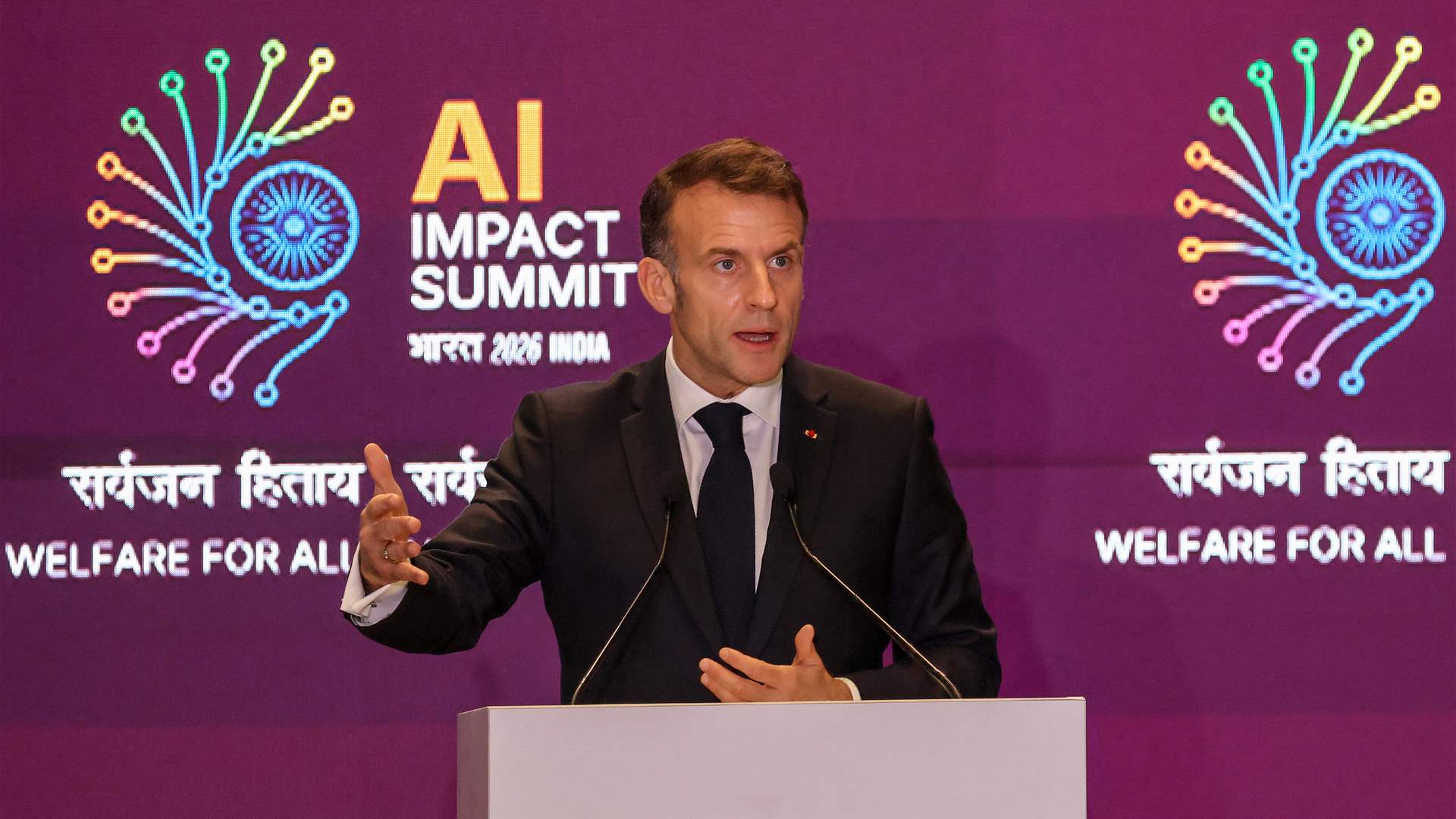 Macron tells AI summit he's determined to 'shape rules' with allies