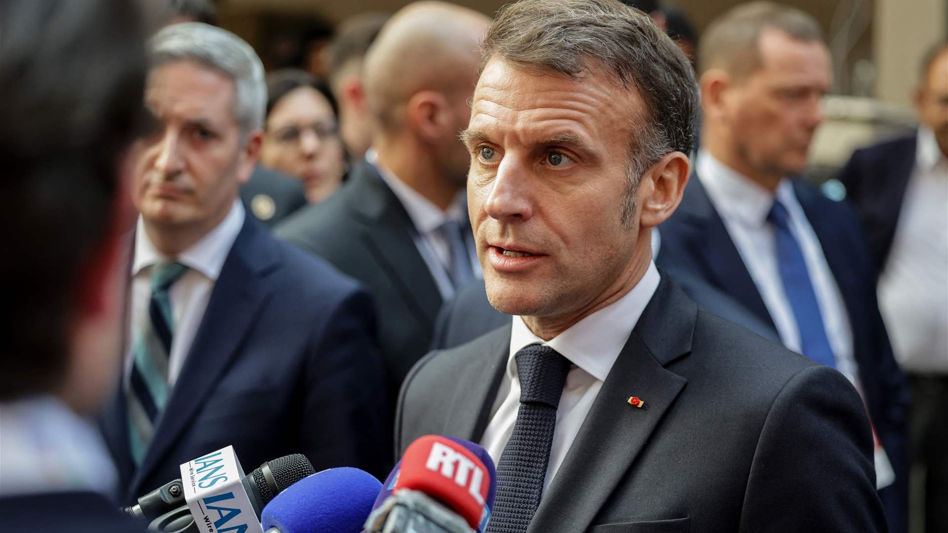 Macron says no country should be 'overlord' of another