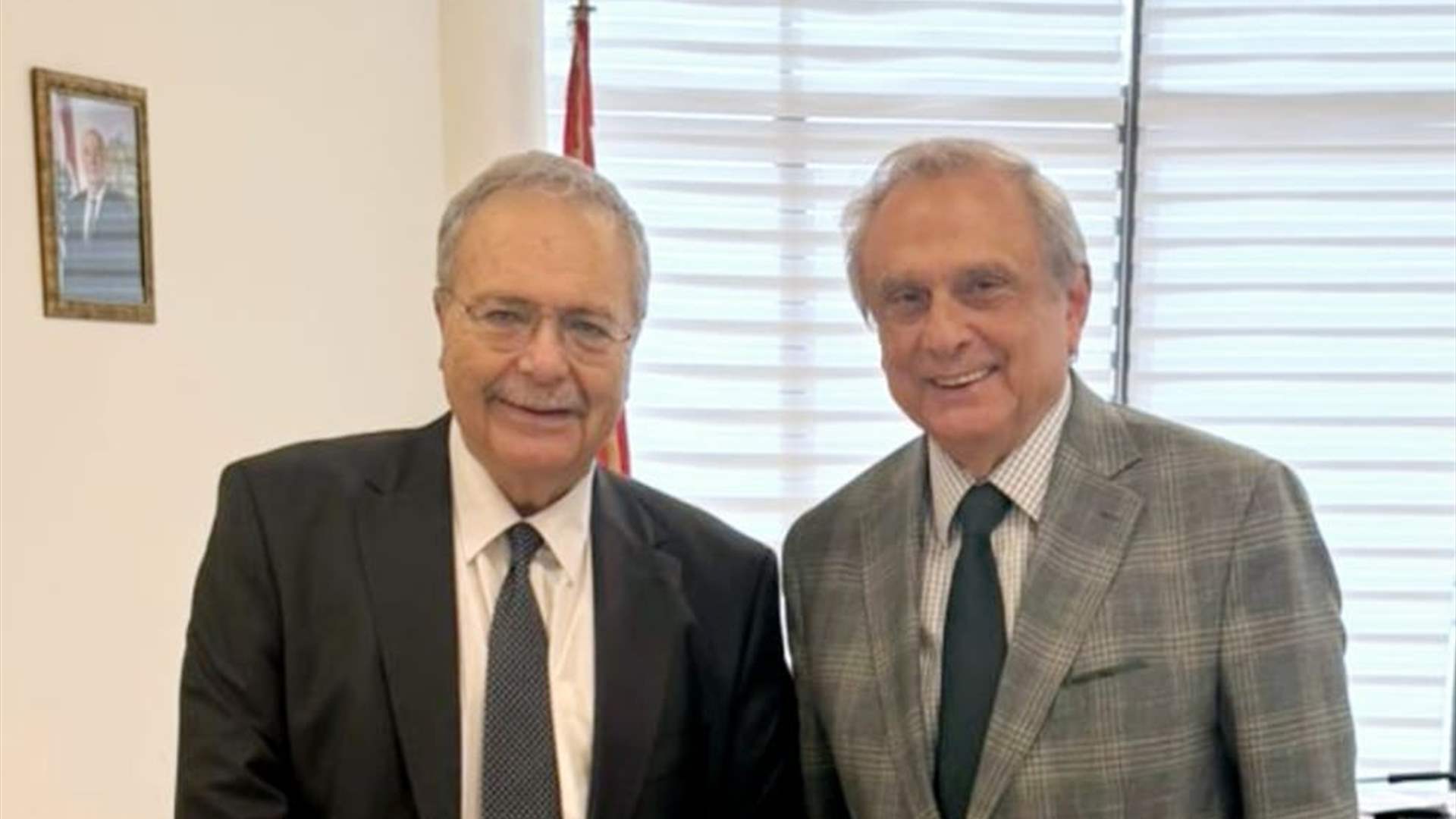 حبيب يزور متري: قرض جديد بالليرة للترميم على ١٠ سنوات