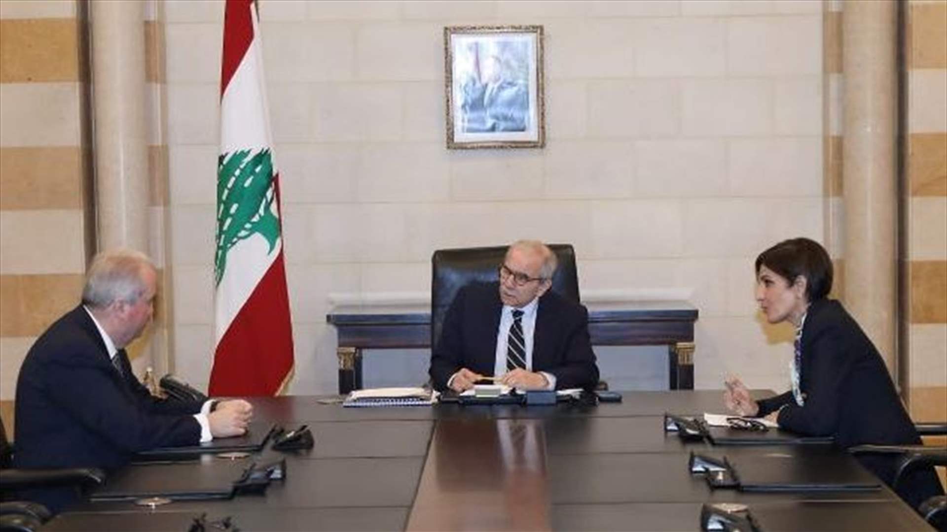 رئيس الحكومة تابع مع جابر والزين مسألة أوامر التحصيل المتعلّقة بالضرر البيئي وكلفة التأهيل المترتّبة على قطاع المقالع والكسارات