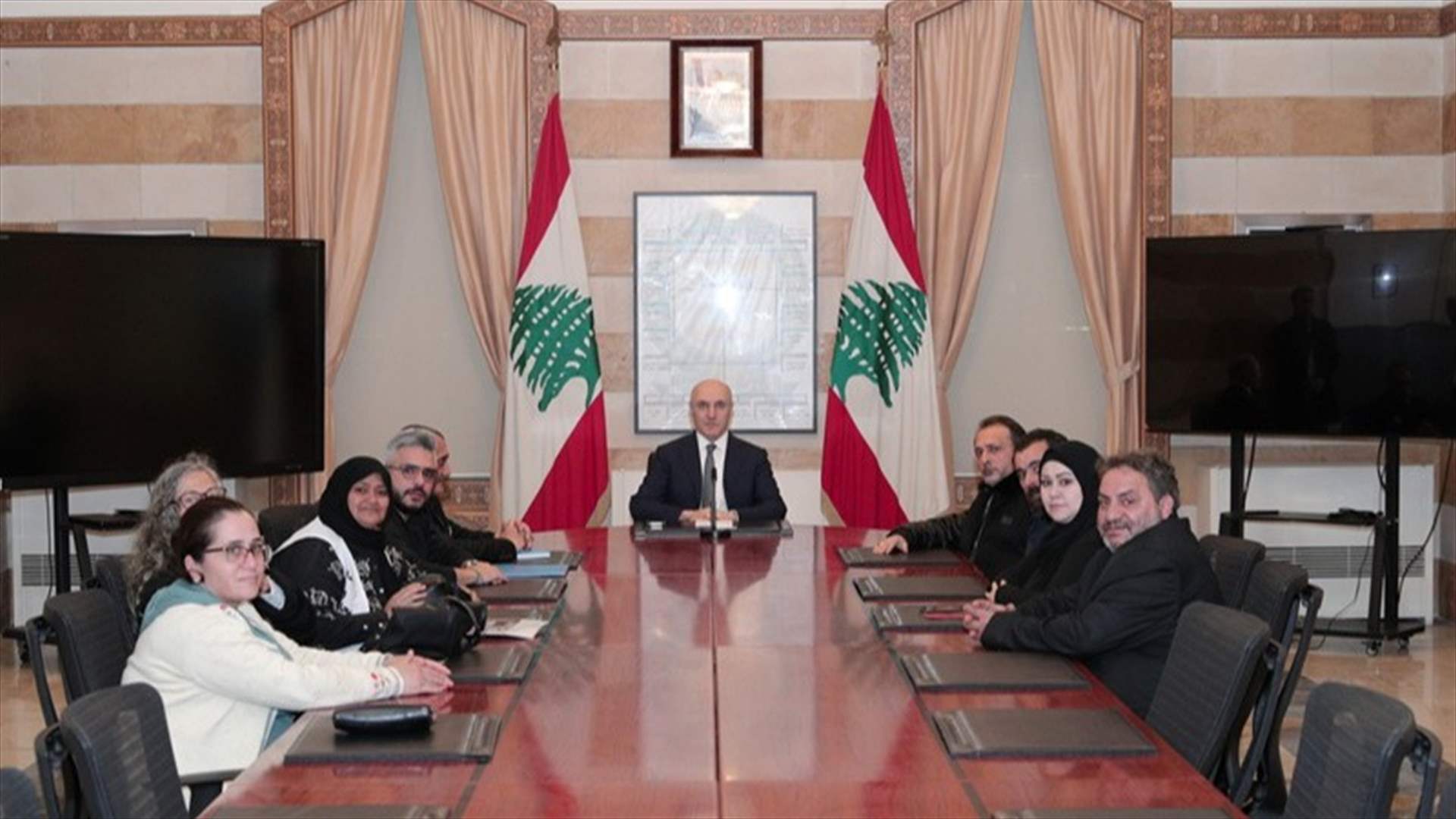 الحجار استقبل وفدا من تجمع أهالي شهداء وجرحى ومتضرري انفجار المرفأ برئاسة حطيط