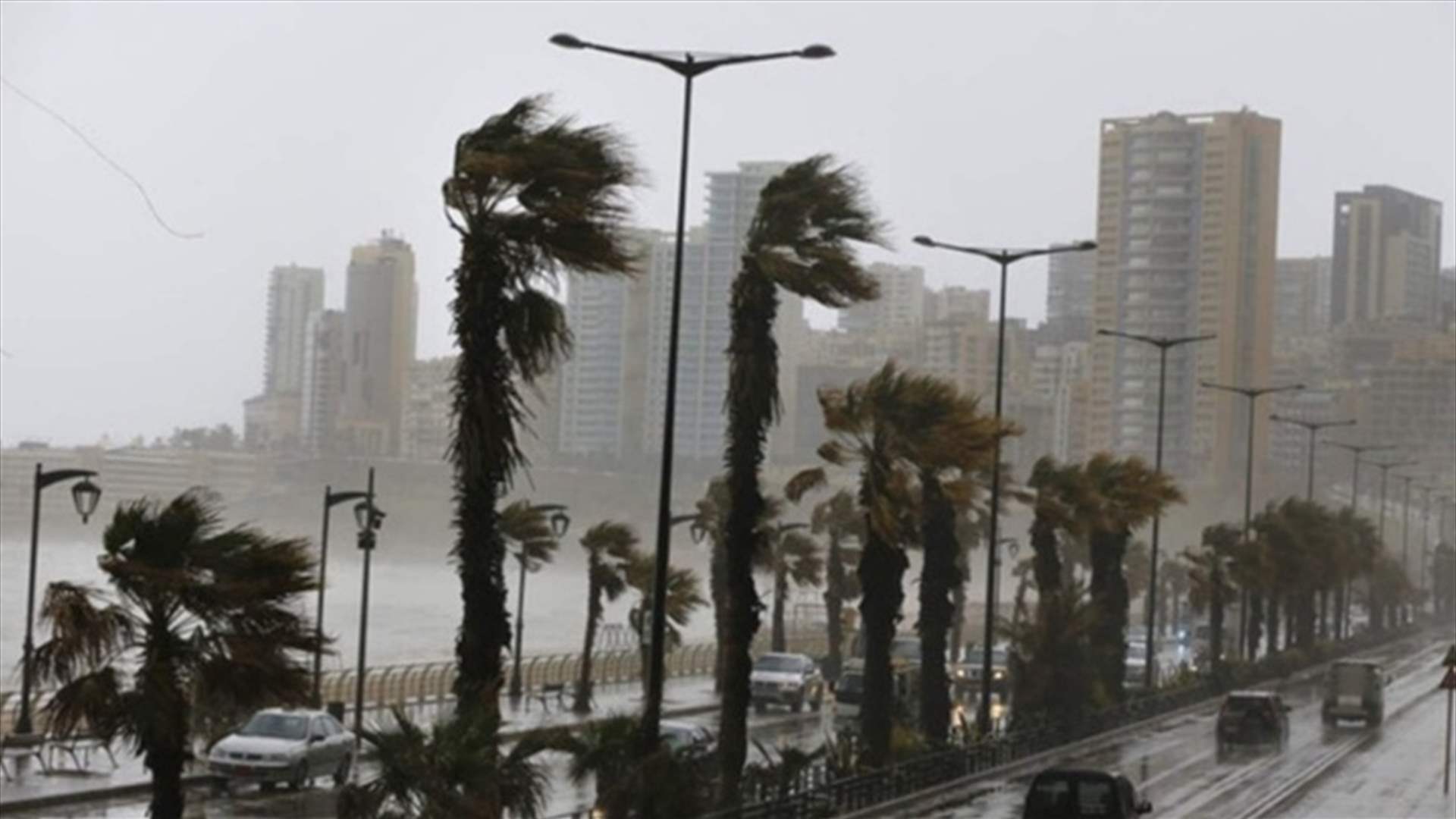 منخفض جوي يؤثر على لبنان… ورياح شديدة البرودة مساء