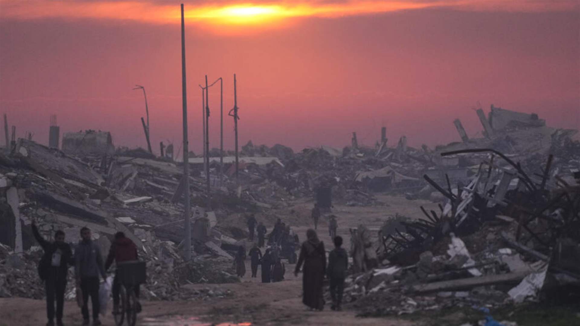 Gaza civil defence says Israeli strikes kill at least five people