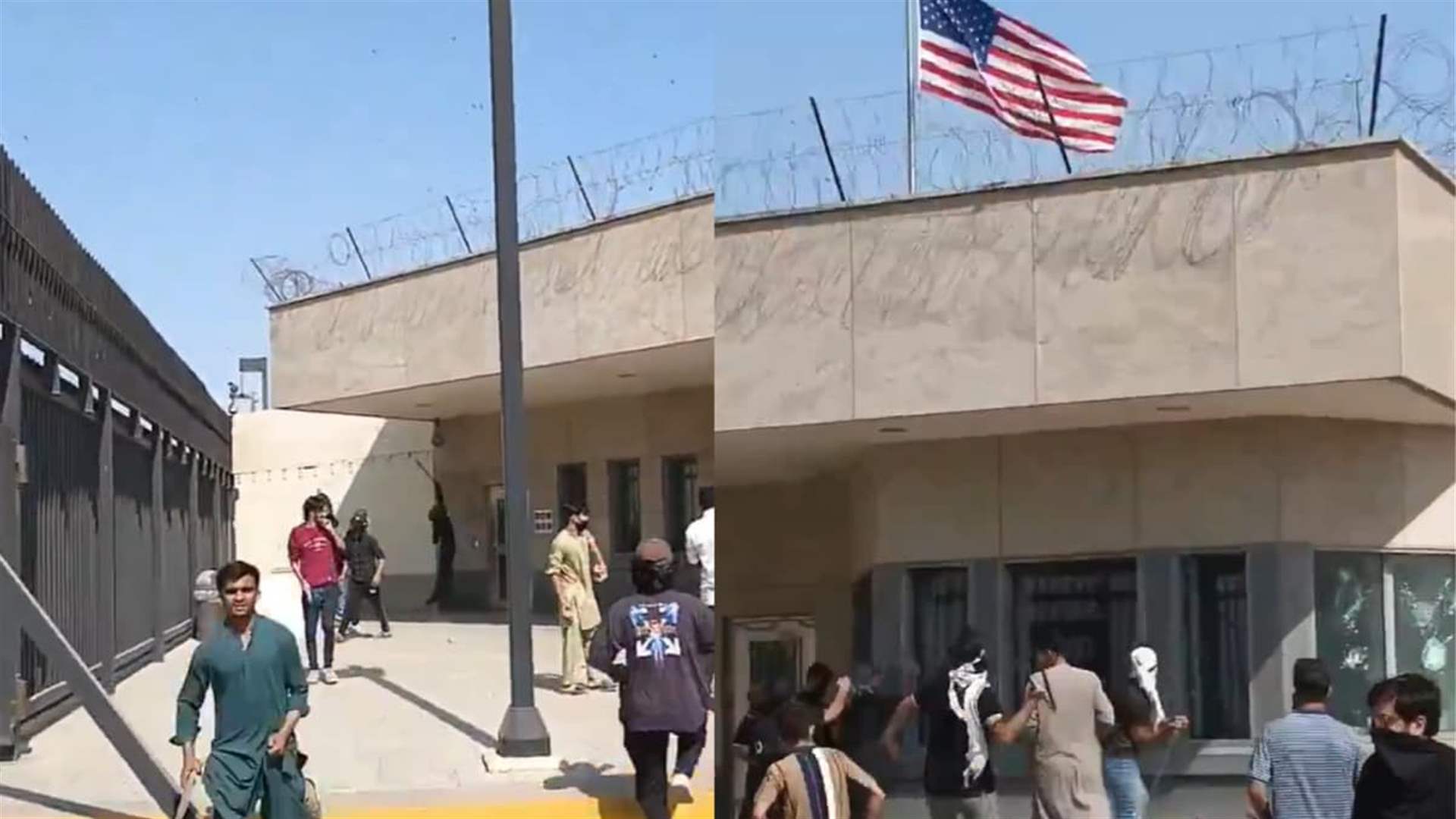 Eight killed in pro-Iran protest at US consulate in Pakistan: rescue service