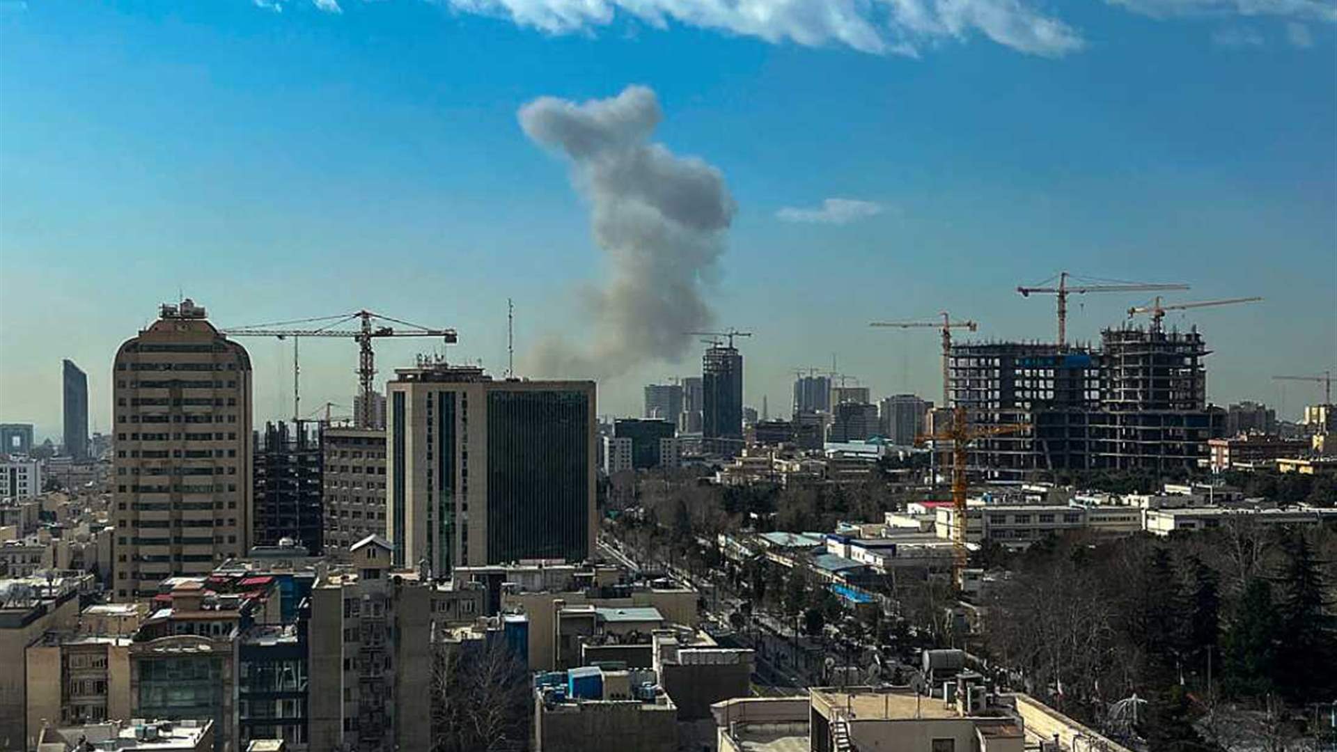 Iran media outlets report strikes hit hospital in Tehran