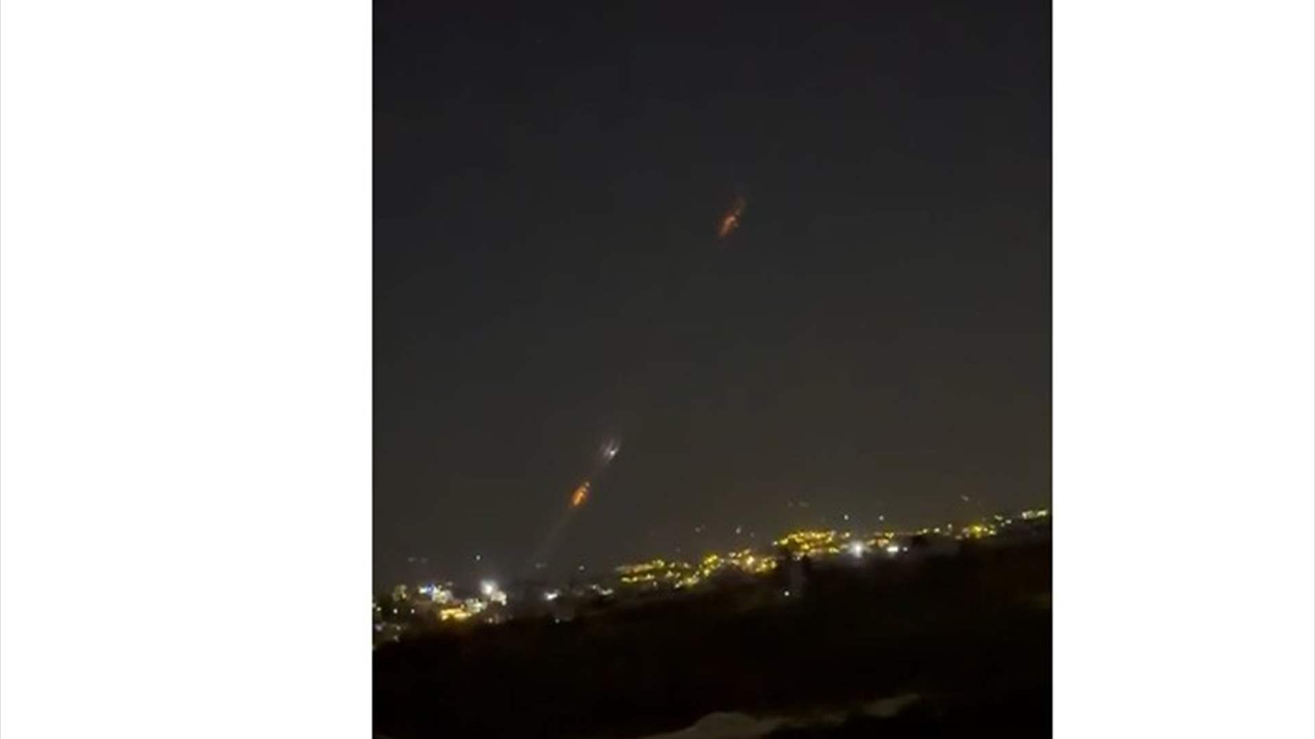 الجيش الإسرائيلي: إطلاق مقذوفات من لبنان