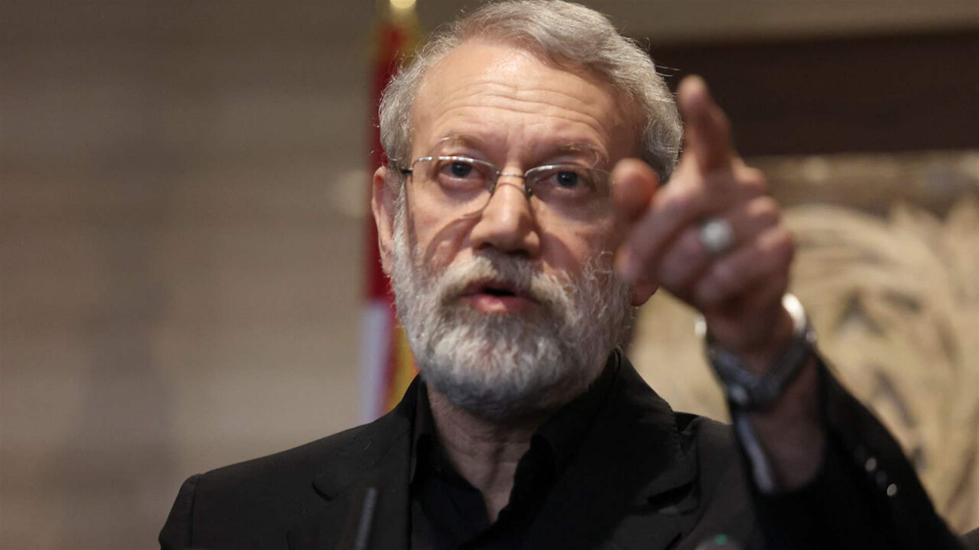 Security chief Larijani says Iran ready for 'long war'