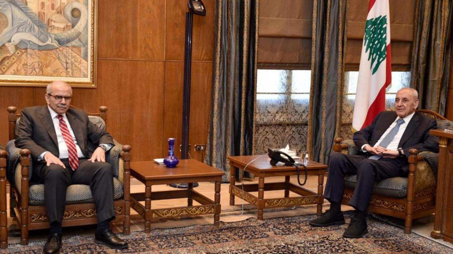 بري بحث وسلام في التطورات ميدانيا وسياسيا وملف النزوح