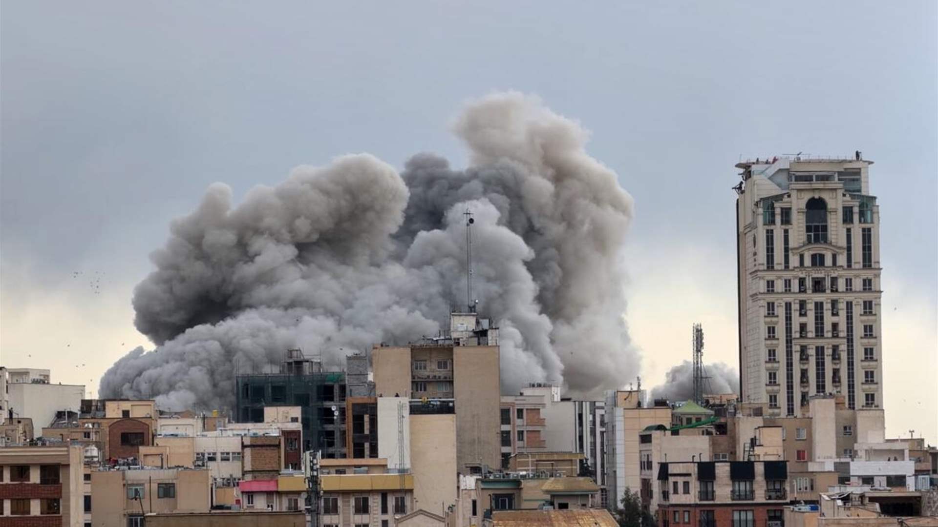 Iranian media outlet says 'US and Israeli fighters' struck central Tehran