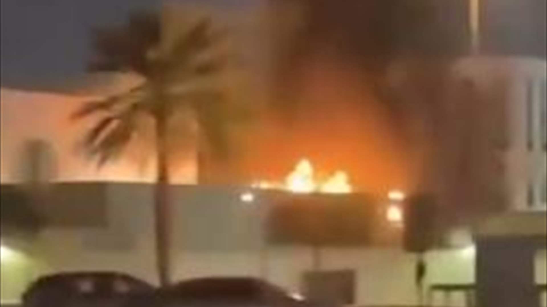 Fire erupts at US consulate in Dubai following reported Iranian missile strike