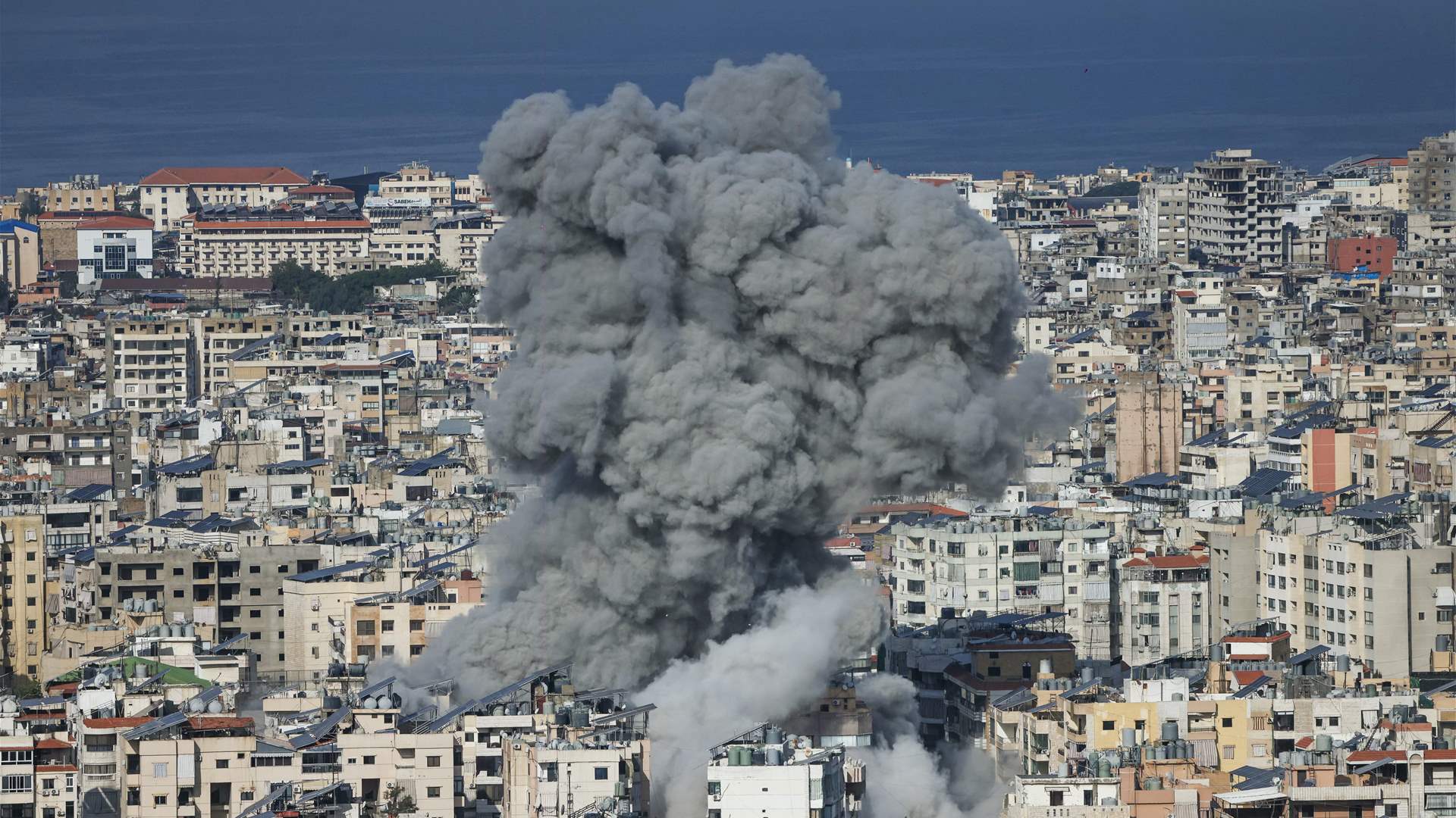 Airstrike hits Hezbollah bastion in southern suburbs of Beirut after Israel warning