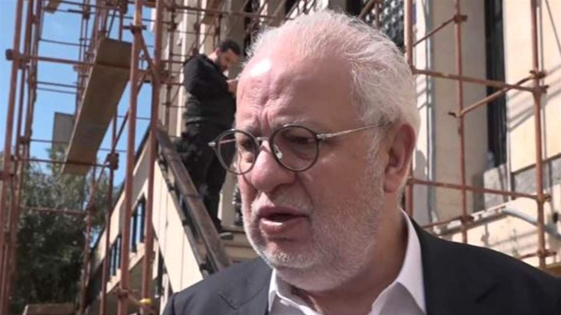 وزير العدل للـLBCI من أمام قصر العدل في بعبدا: أتيت لطمأنة الجميع