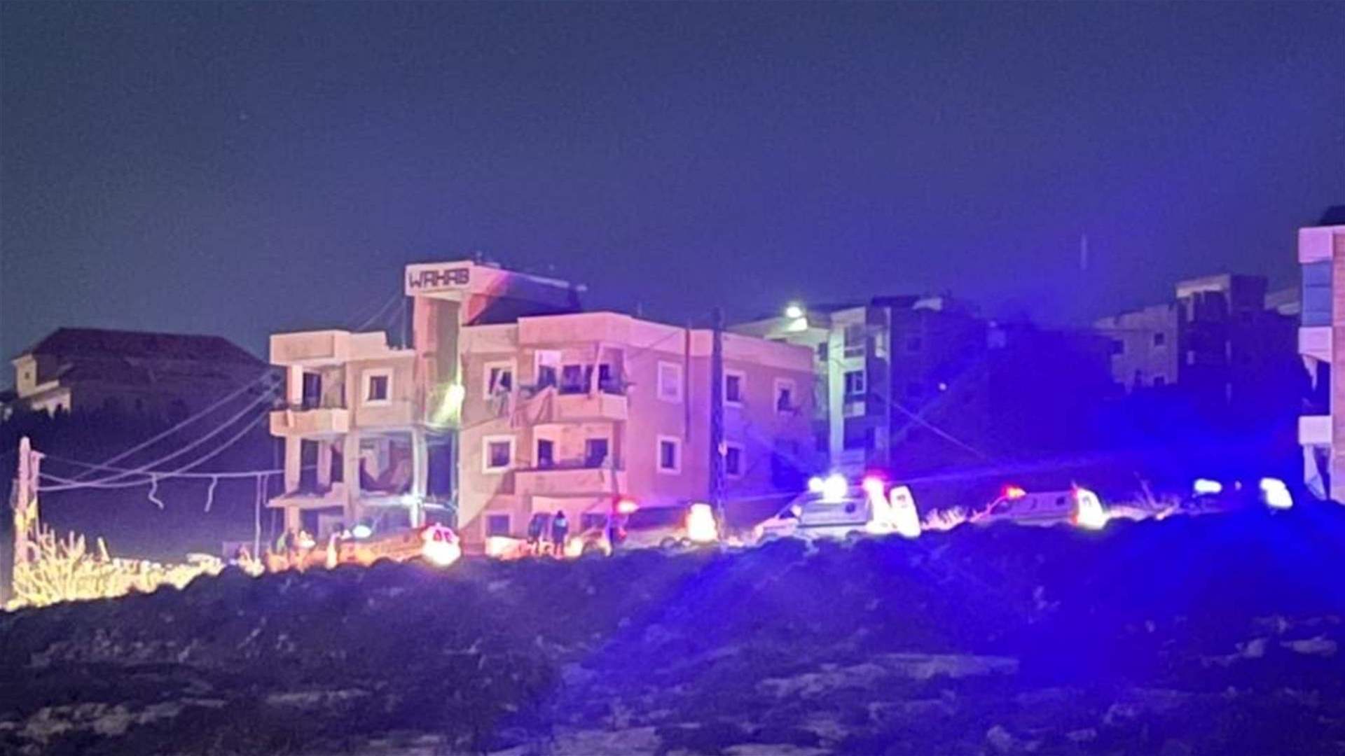 عدوان جوي واسع على قرى في قضاء النبطية فجرا